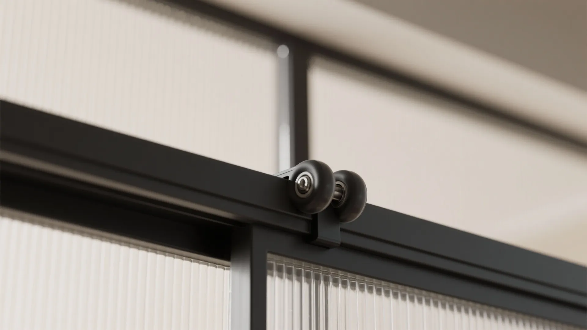 Sliding Doors, Glass, and Light to Expand Space