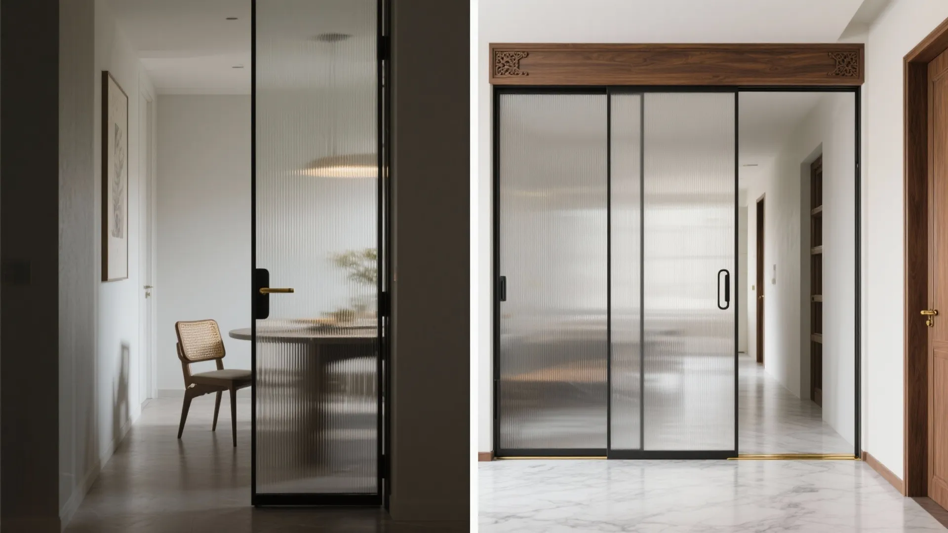 Sliding Glass Doors to Save Space
