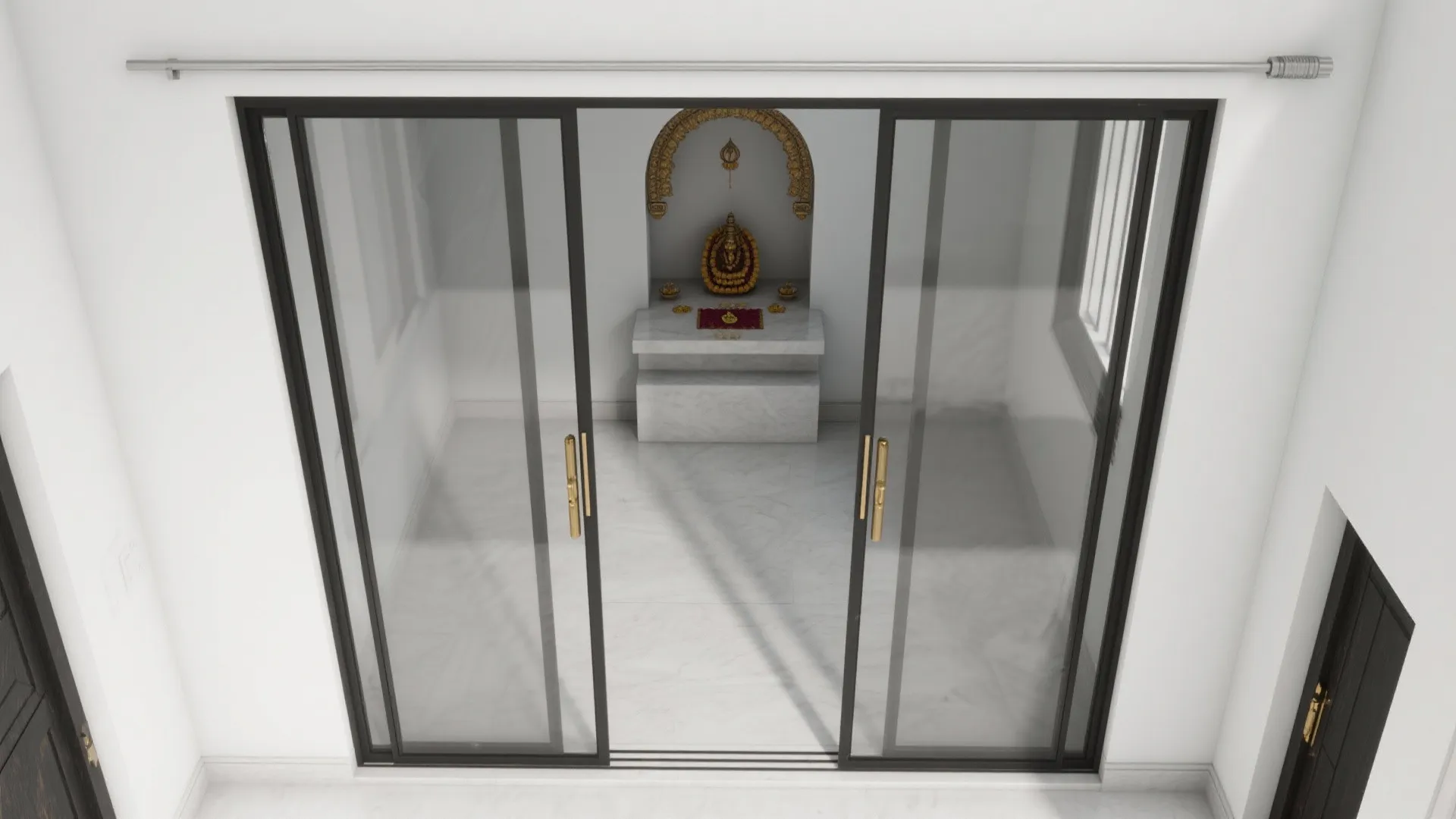 Sliding Double Glass Doors (Pocket or Barn-Style)