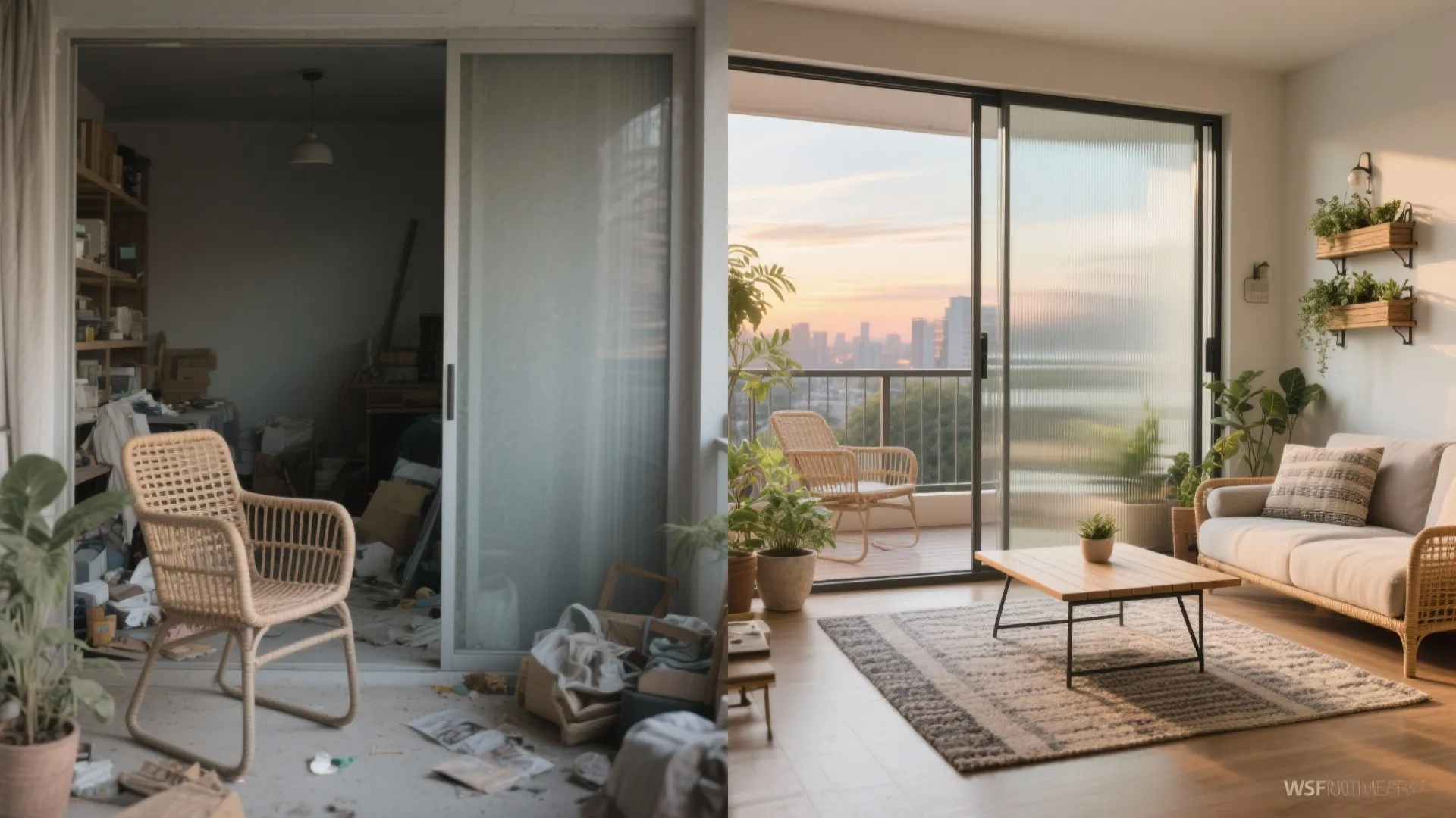 Sliding Partitions and a Balcony That Works Overtime