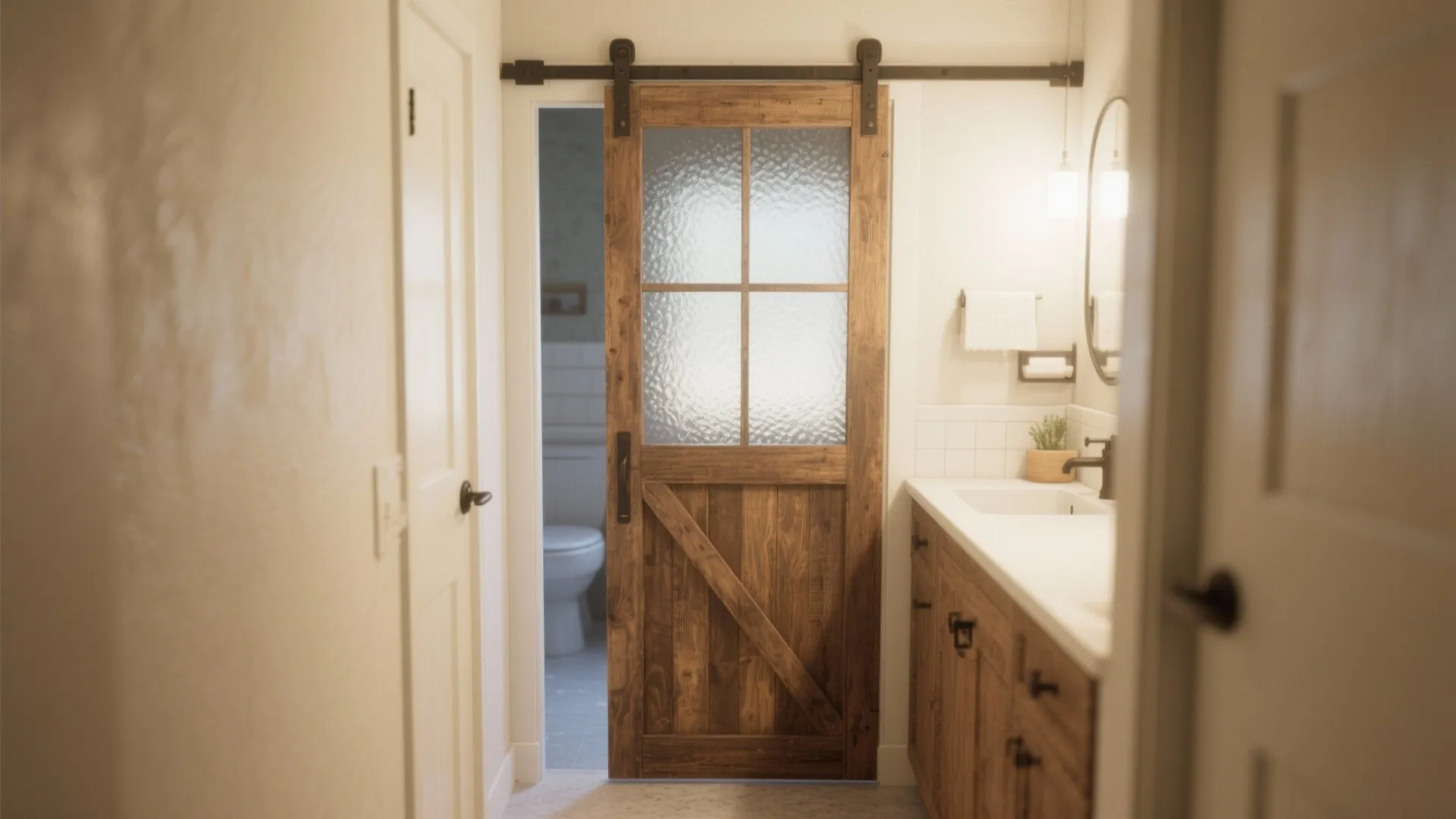 Sliding Barn Doors for Bathrooms