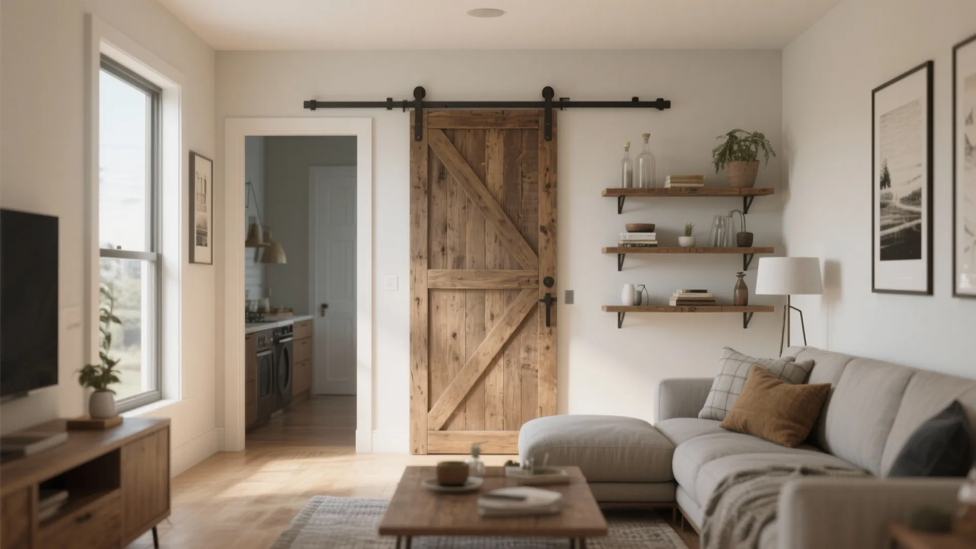 9. Sliding Doors Instead of Swing Doors