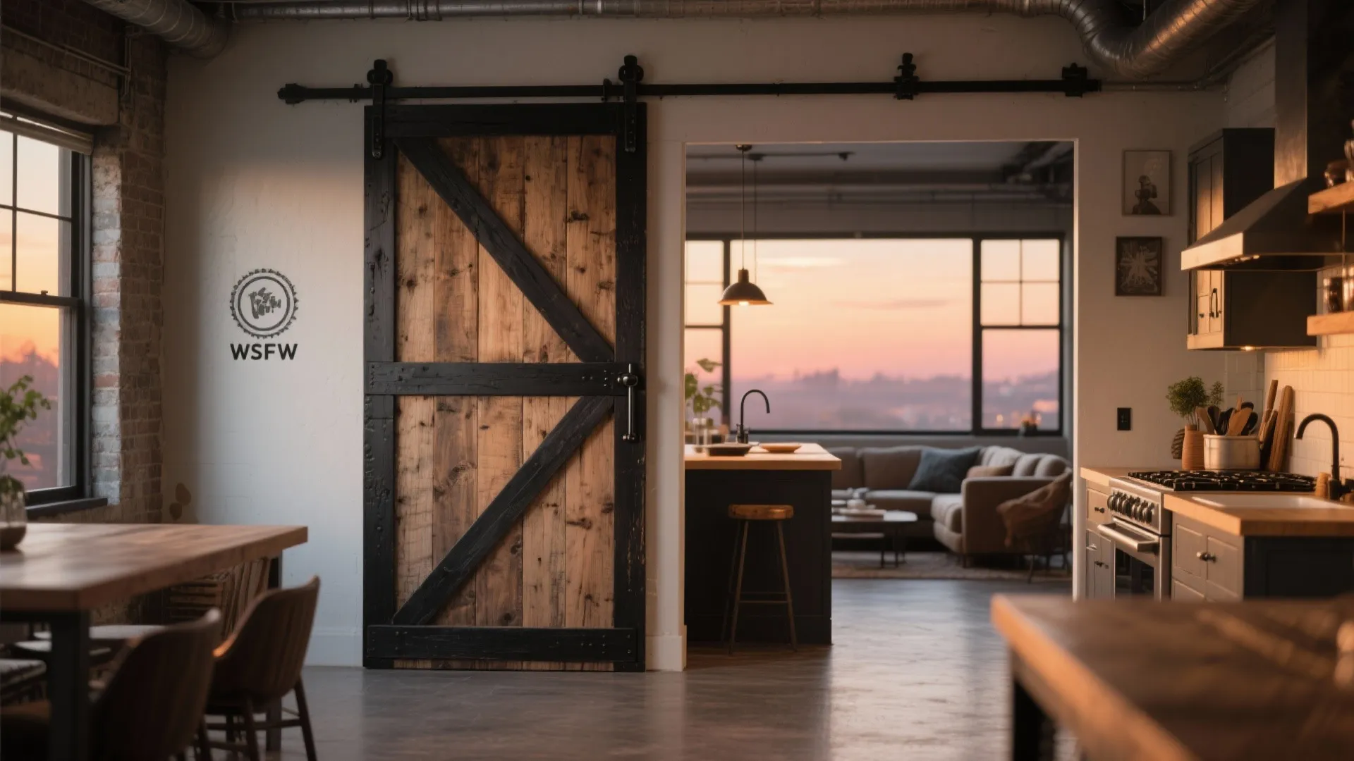 3. Sliding Barn Door Panel