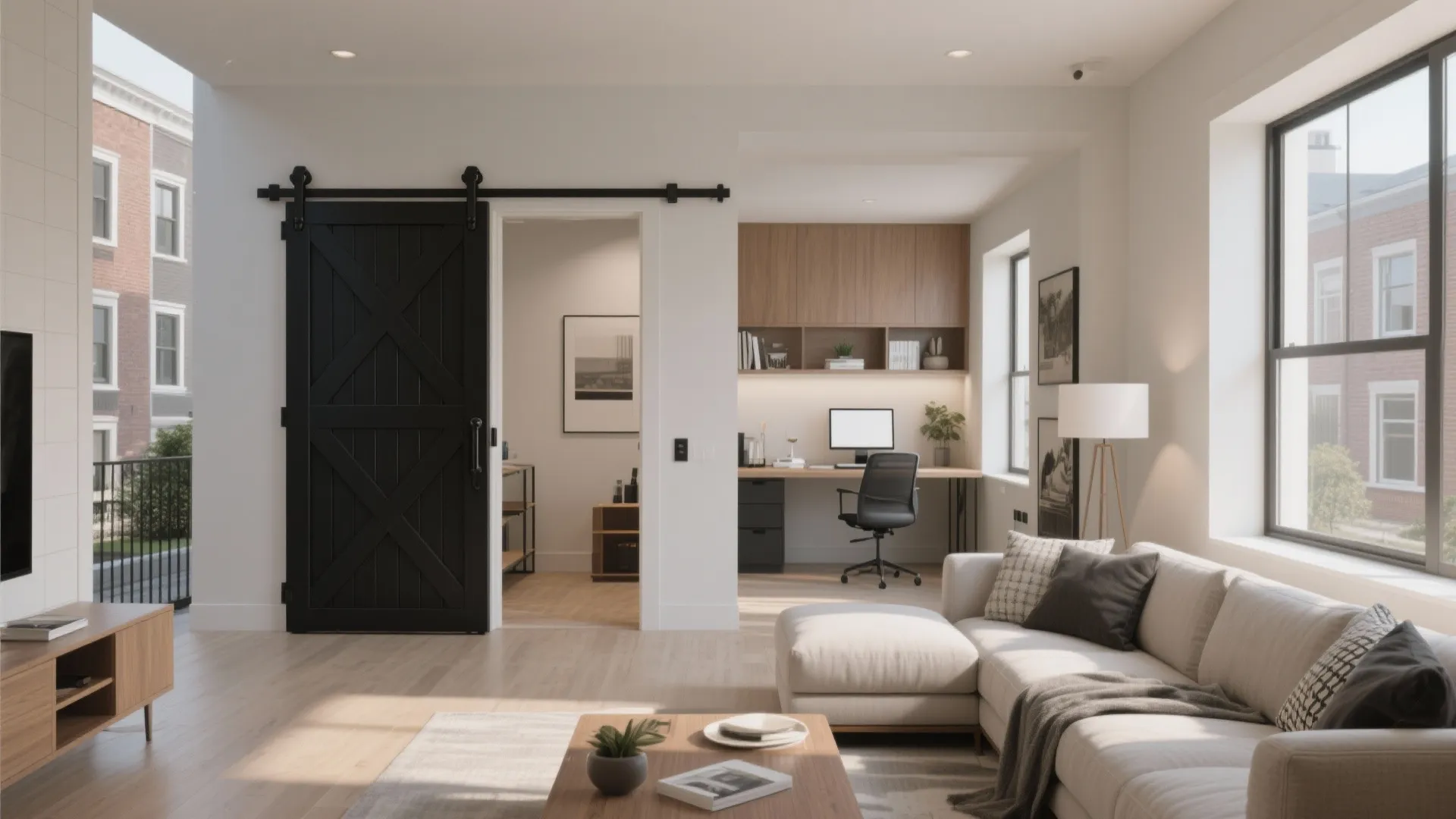 Sliding Barn Doors for Style and Space