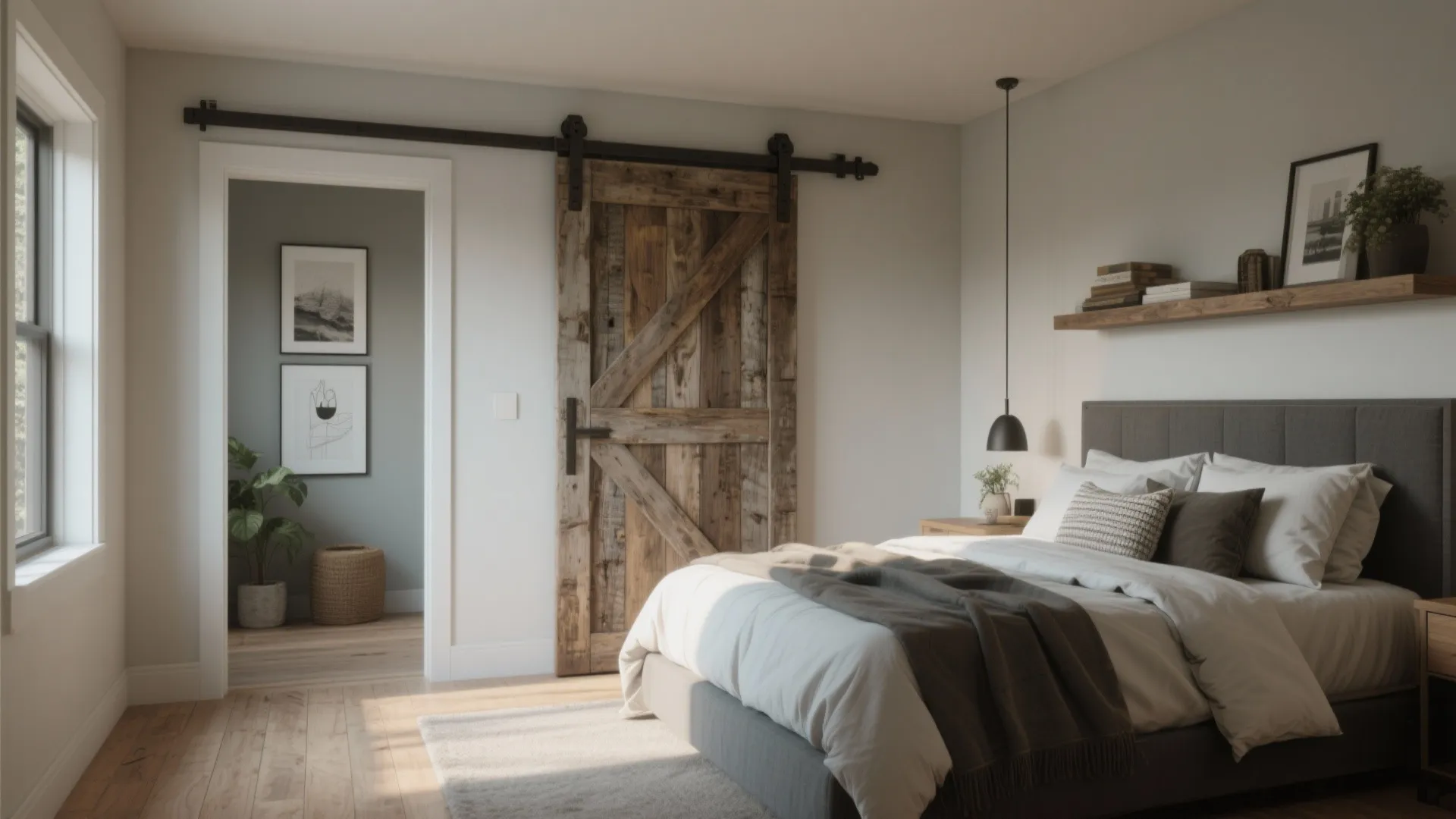 Sliding barn doors