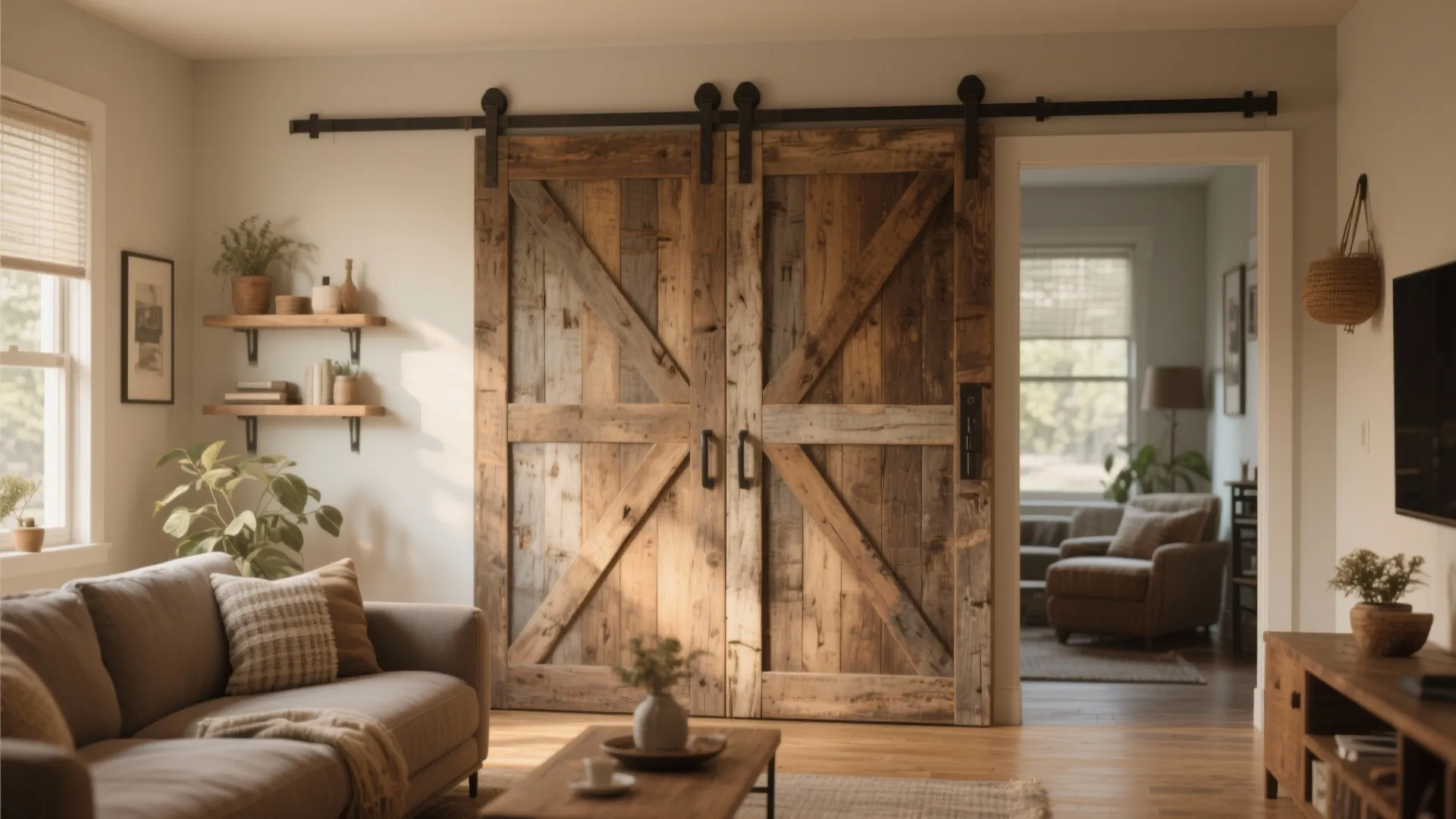 10. Sliding Barn Door