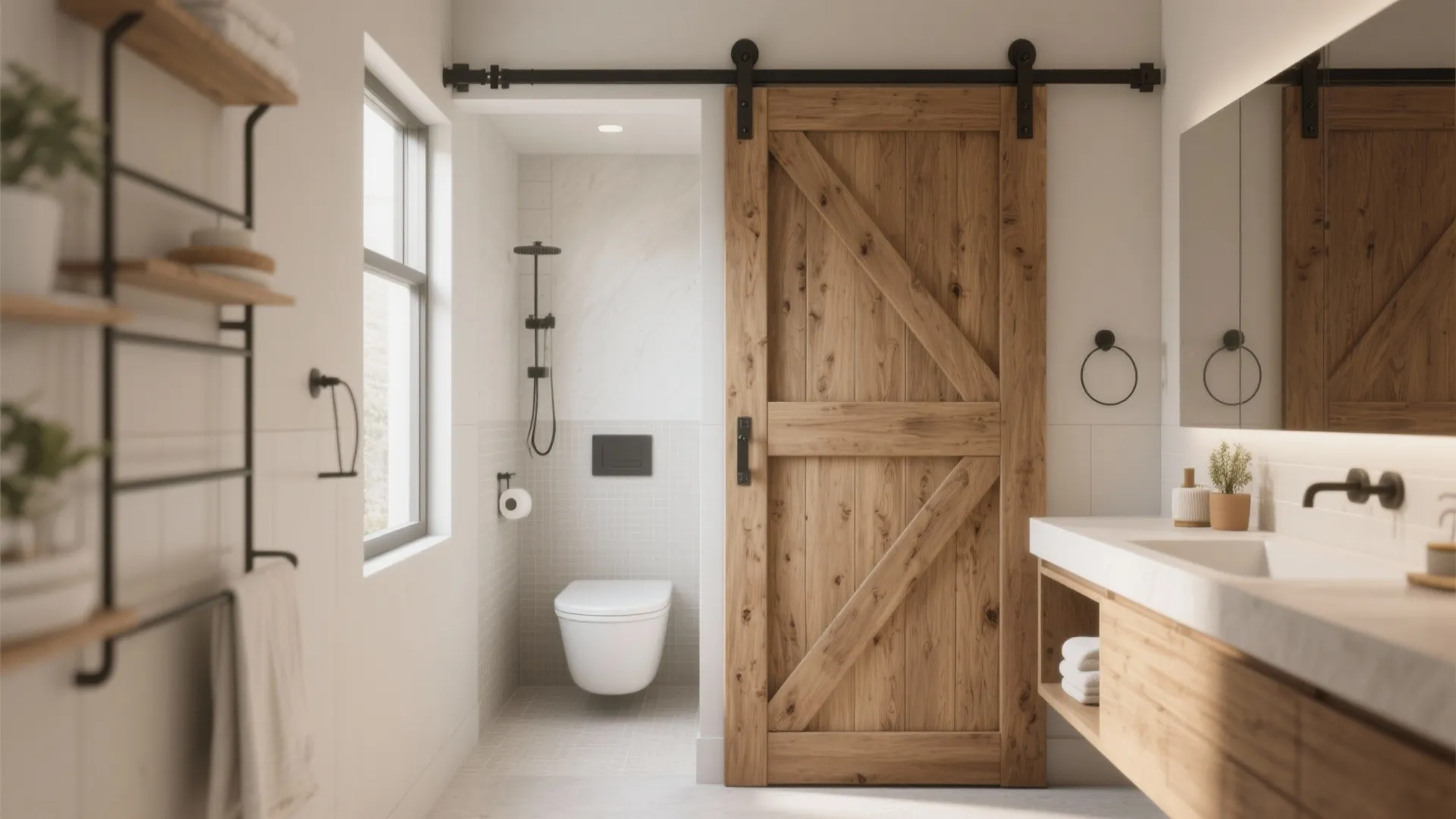 5. Pocket or Barn Doors