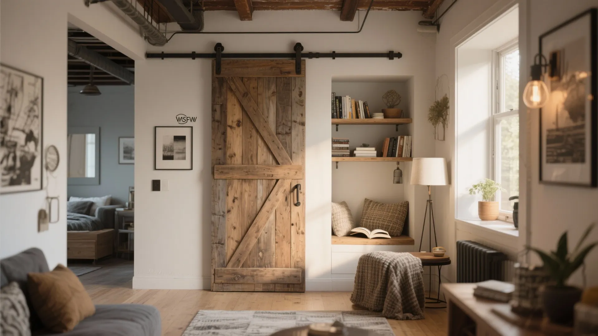 Idea 1: Sliding Barn Style