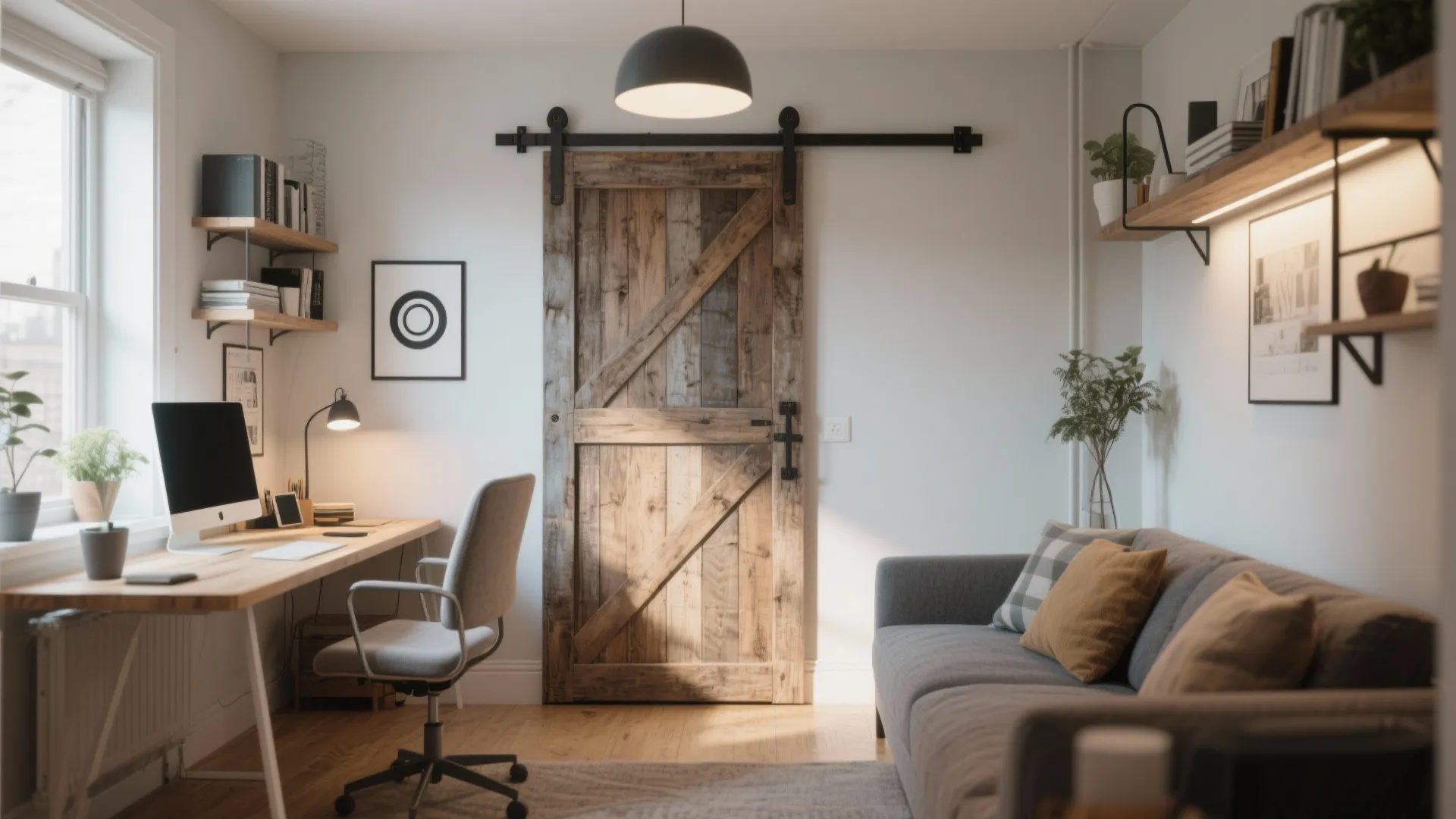 1. Sliding Barn Doors