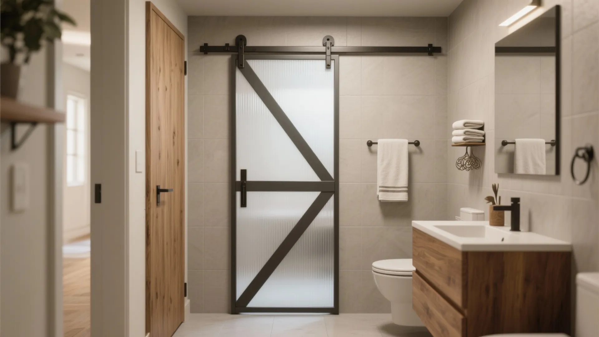 5 Small-Space Ideas for Bathroom Sliding Door Kit: Creative, practical sliding door solutions I’ve used in tight bathrooms