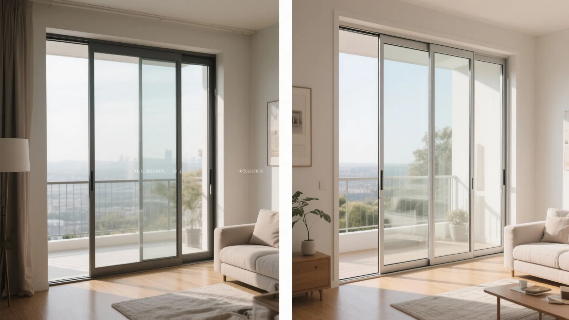 Idea 1: Ultra-slim sliding doors for maximum daylight