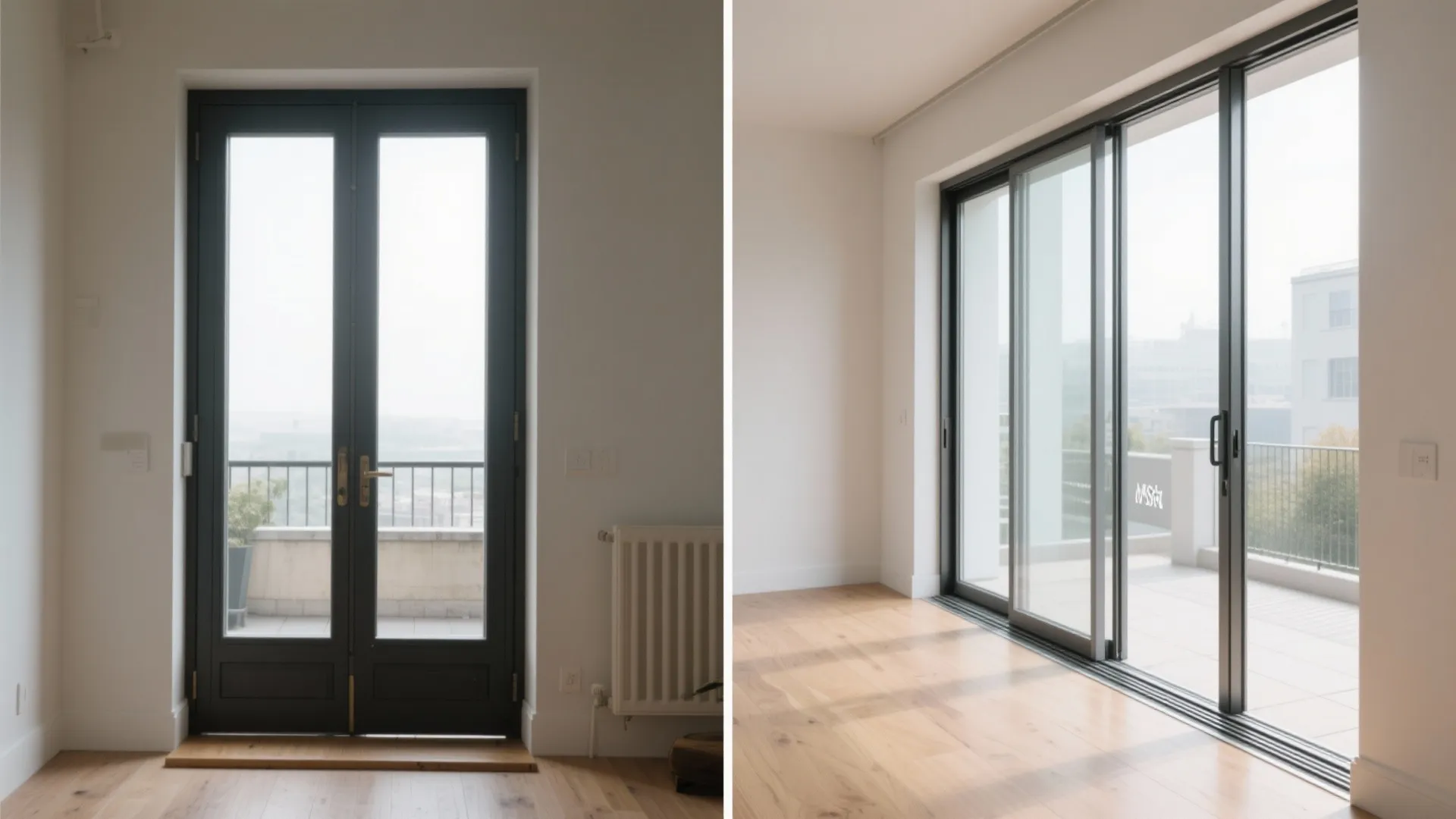 5) Sliding and Bi-Fold Systems with Low-Profile Tracks