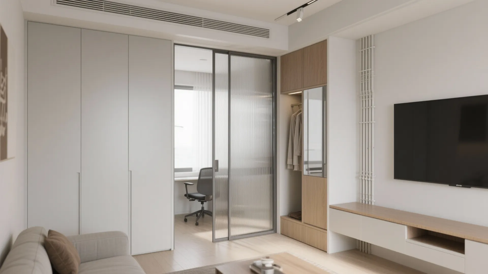 Zone Smart with Sliding Doors and Built-ins