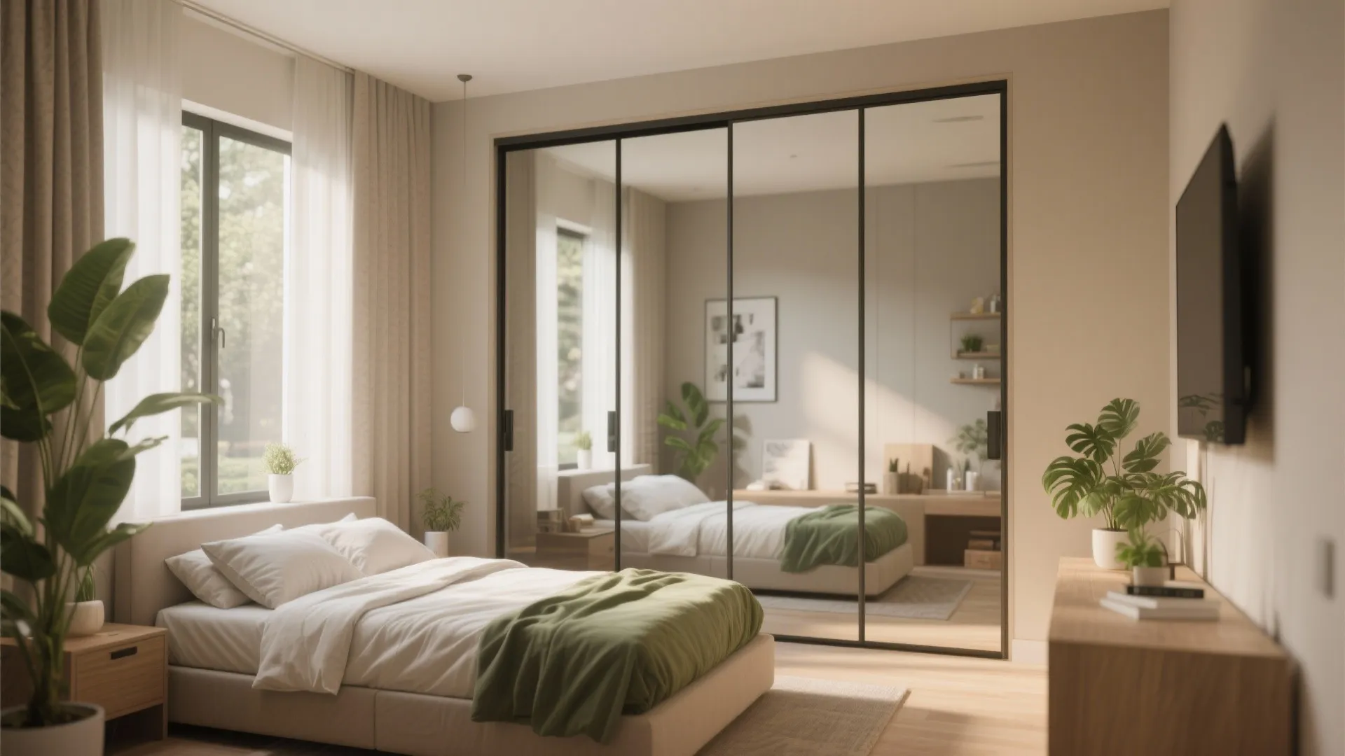 6. Sliding closet doors