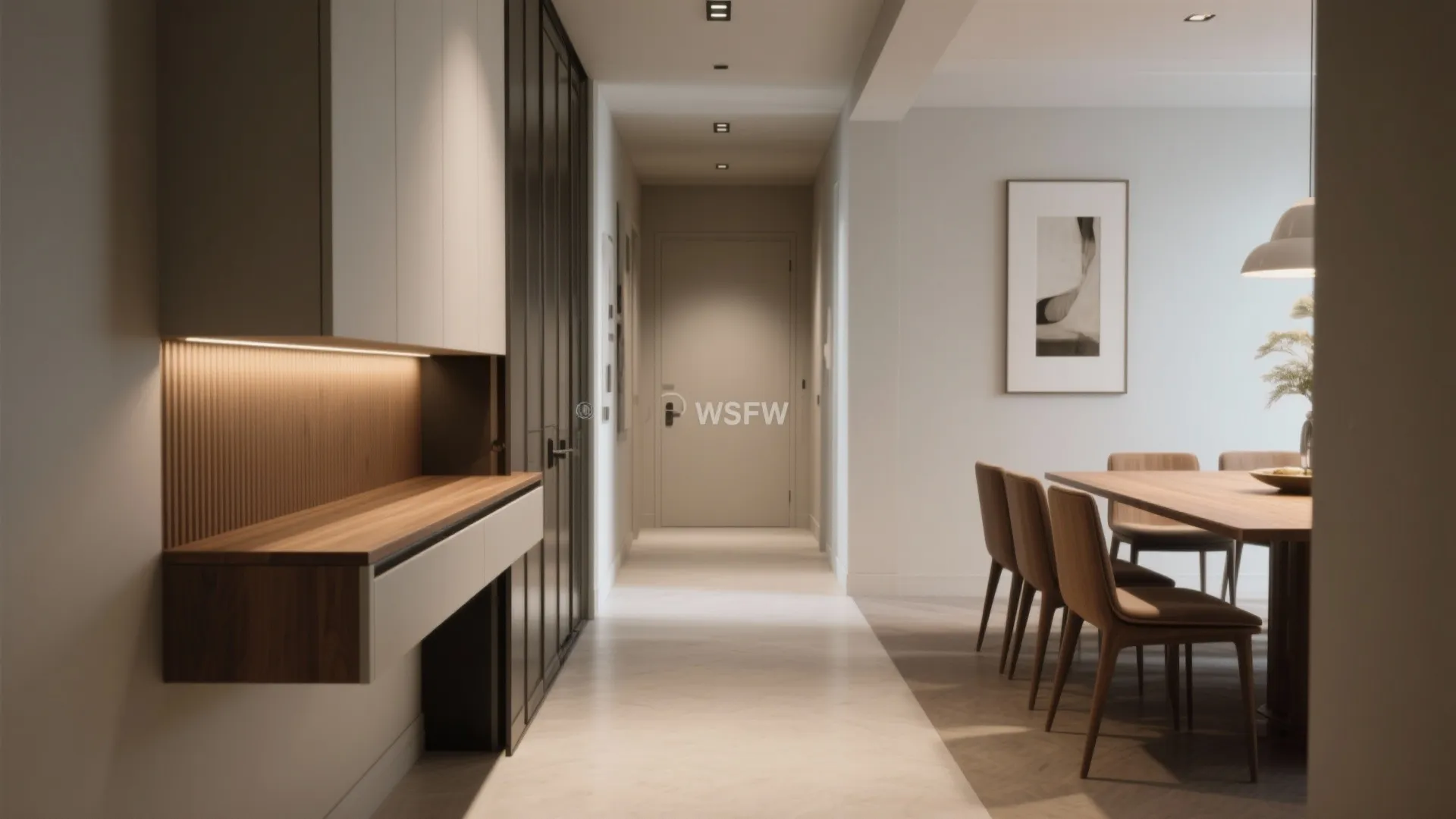 2. Sliding console-to-table