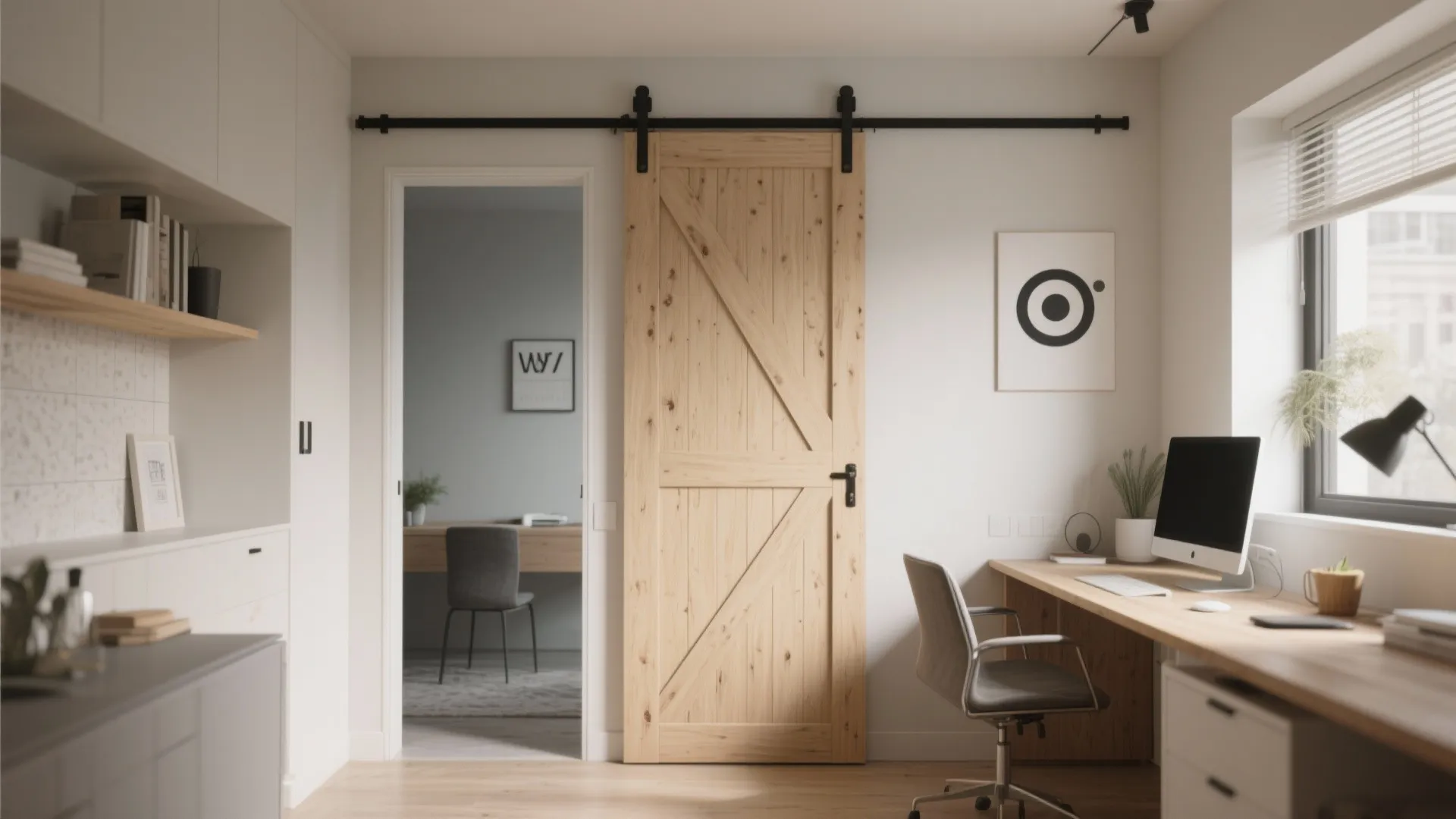 6. Use a Sliding Door