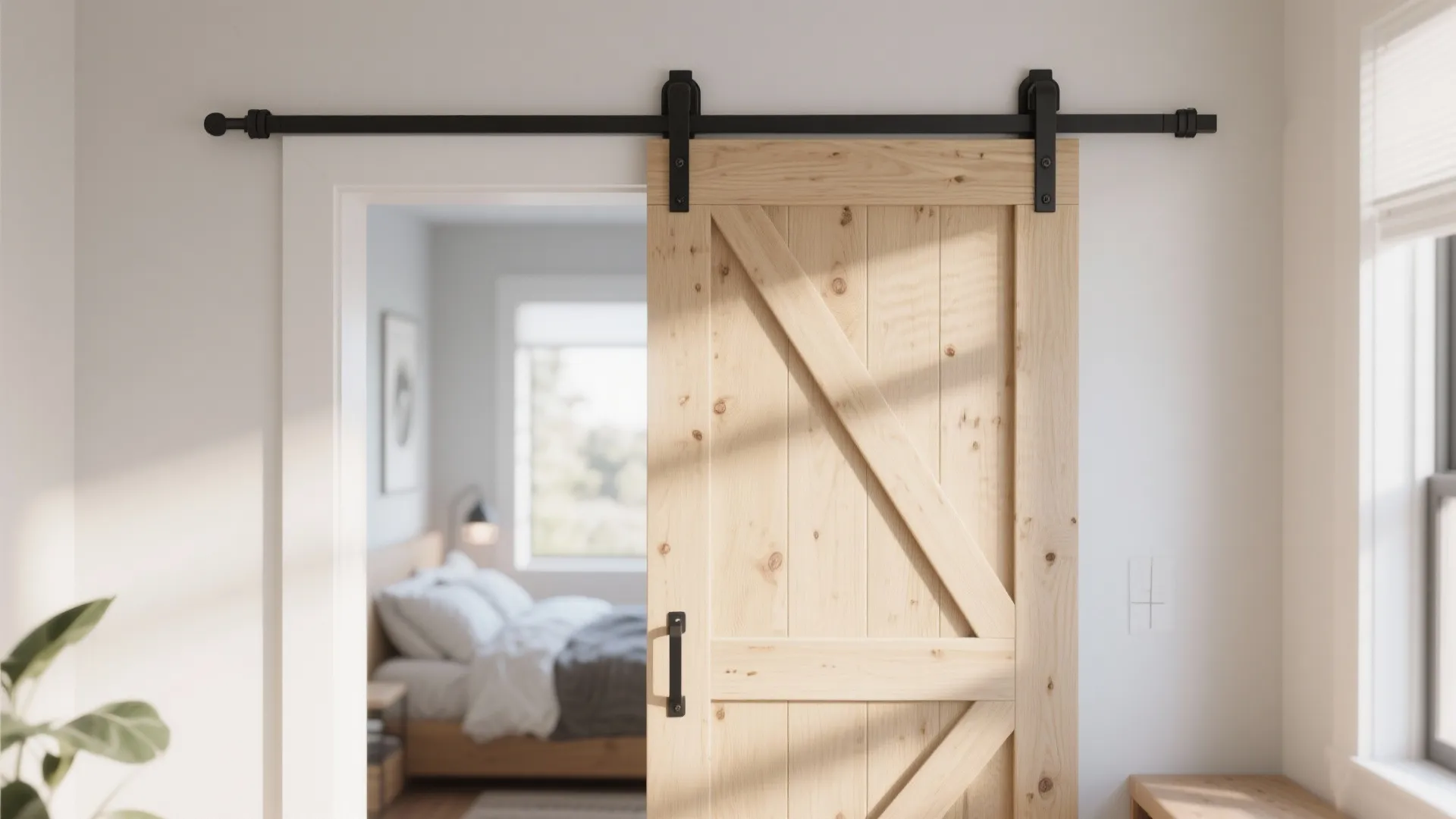 6. Sliding Doors to Save Space