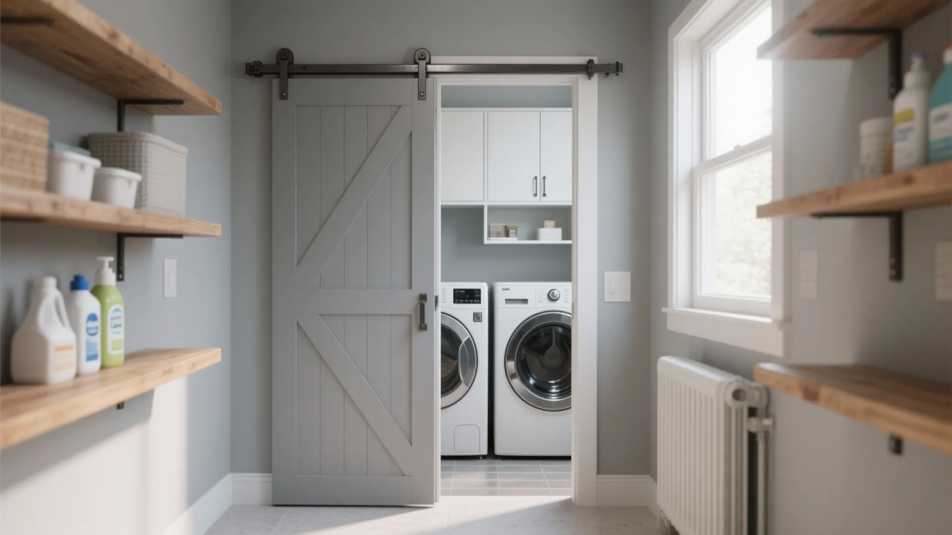 3. Save swing with sliding doors and clever ventilation