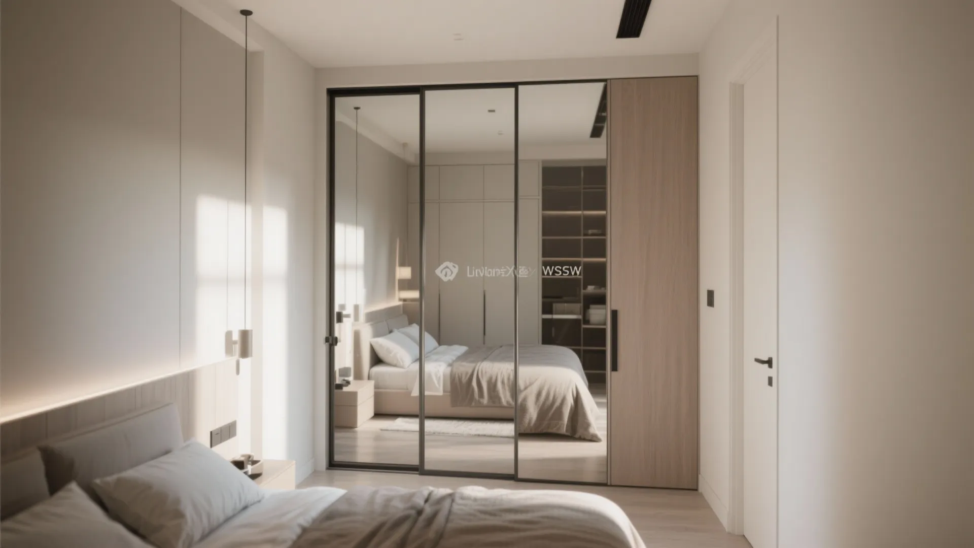 Sliding Door Wall Almirah