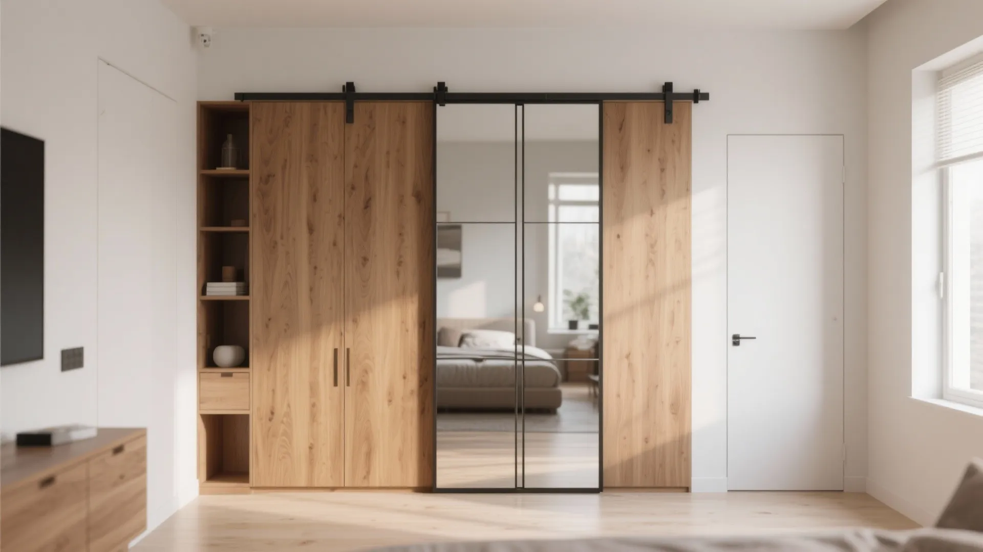 Minimalist Sliding Door Almirah