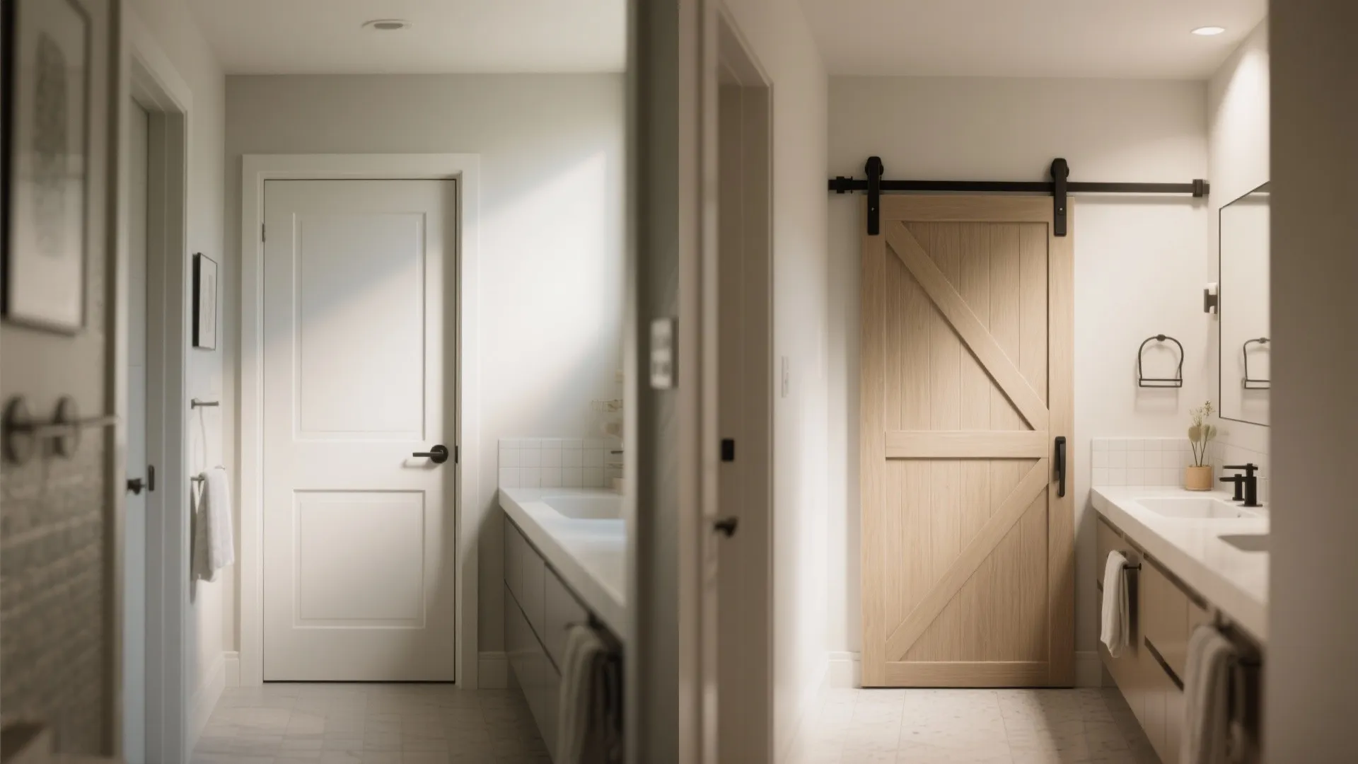 1. Use a Sliding Door