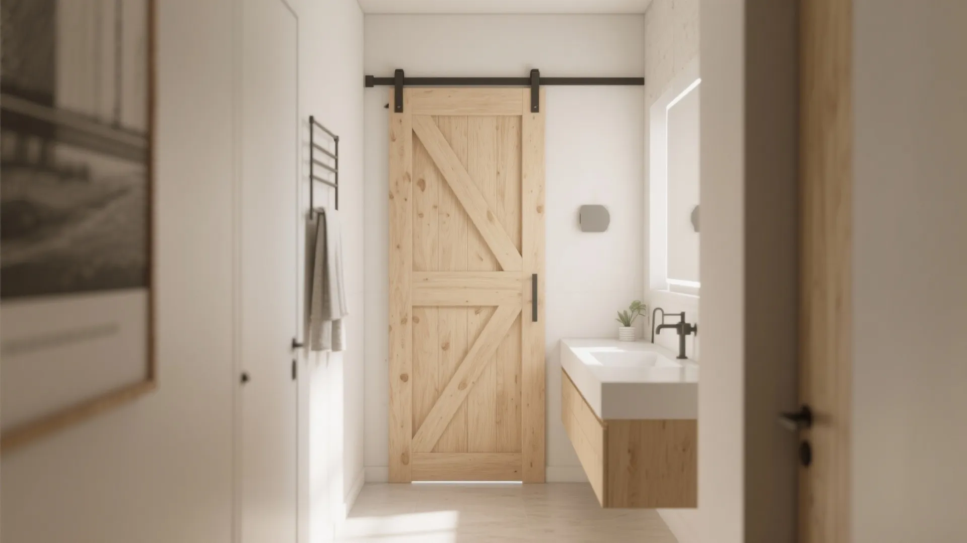 3. Pocket or Barn Doors