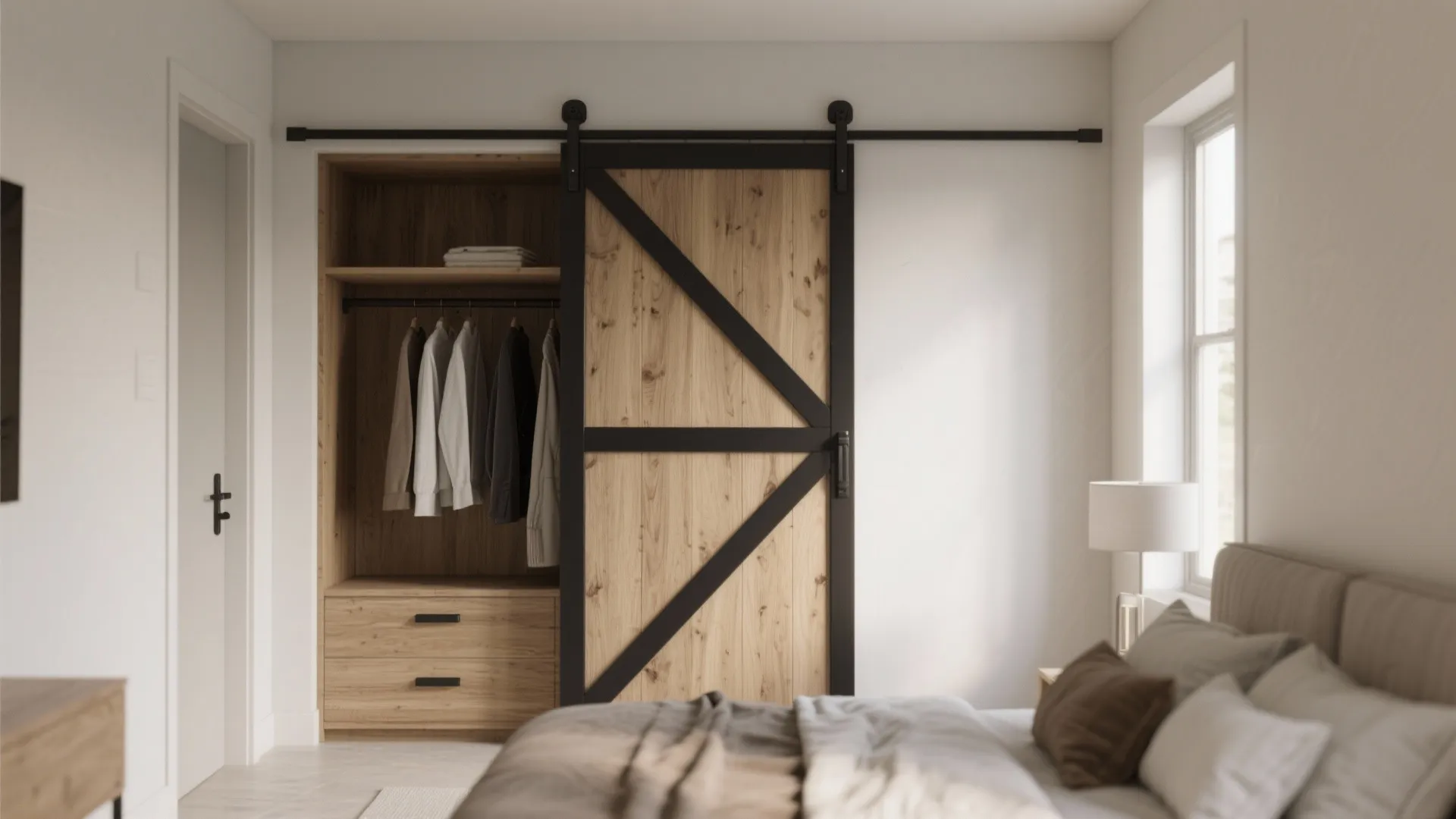 9. Sliding Doors Instead of Swinging