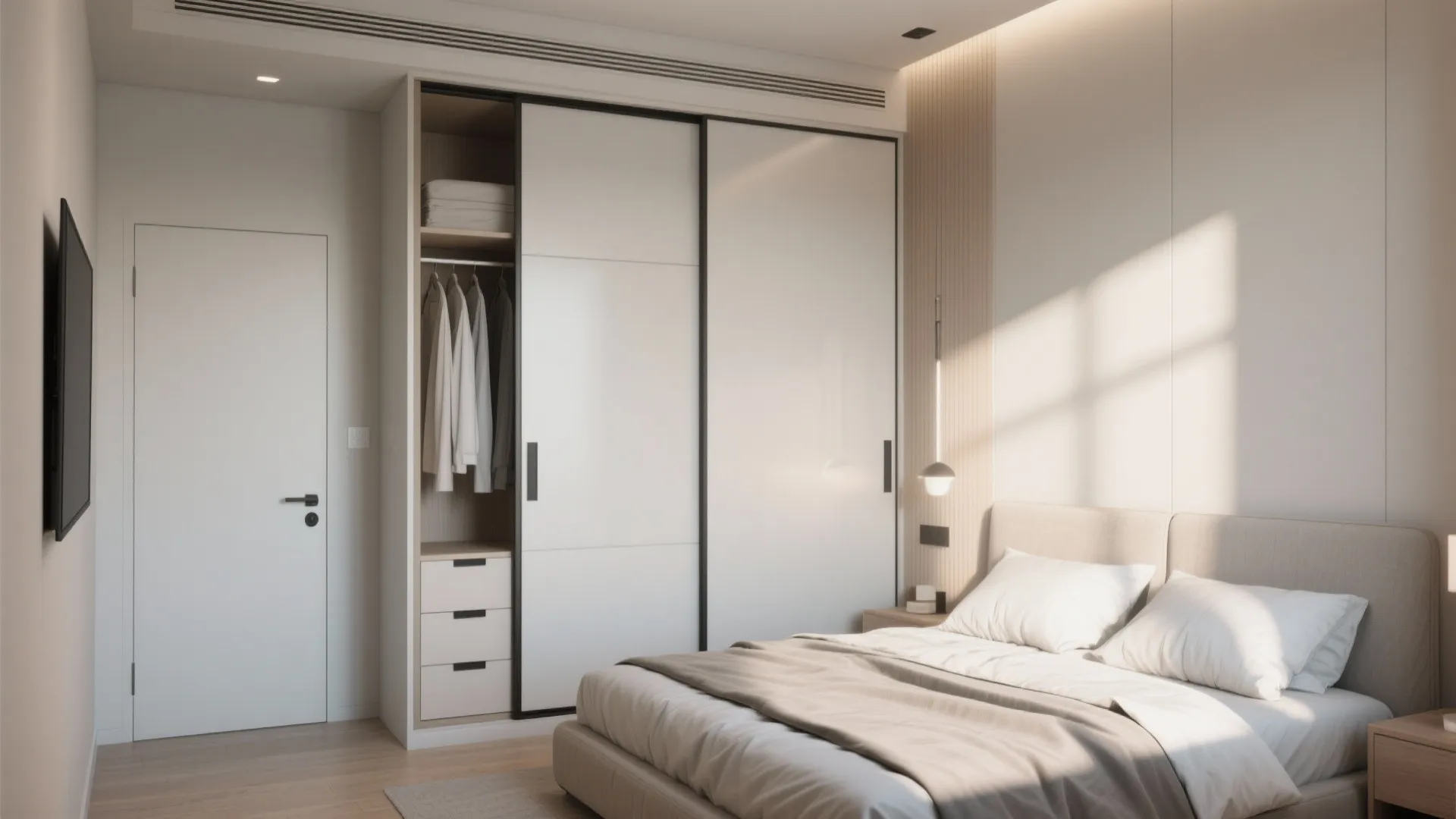 6. Sliding Doors Over Swing Doors