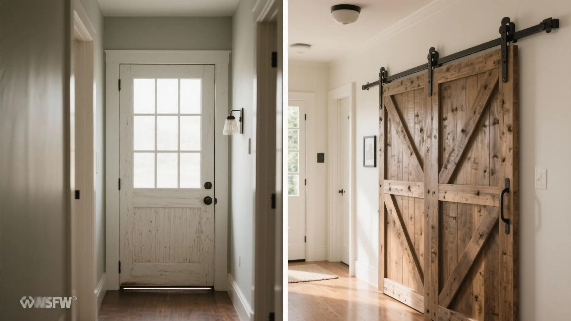 5. Sliding Doors instead of Swing Doors