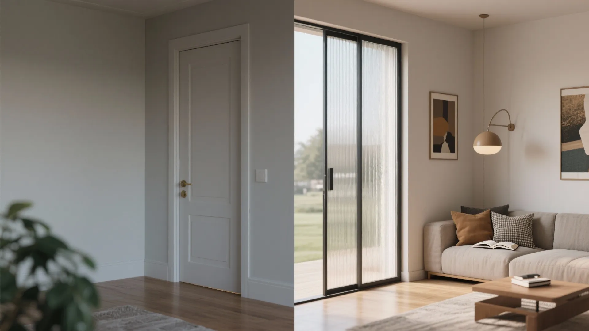 9. Sliding Doors instead of Hinged