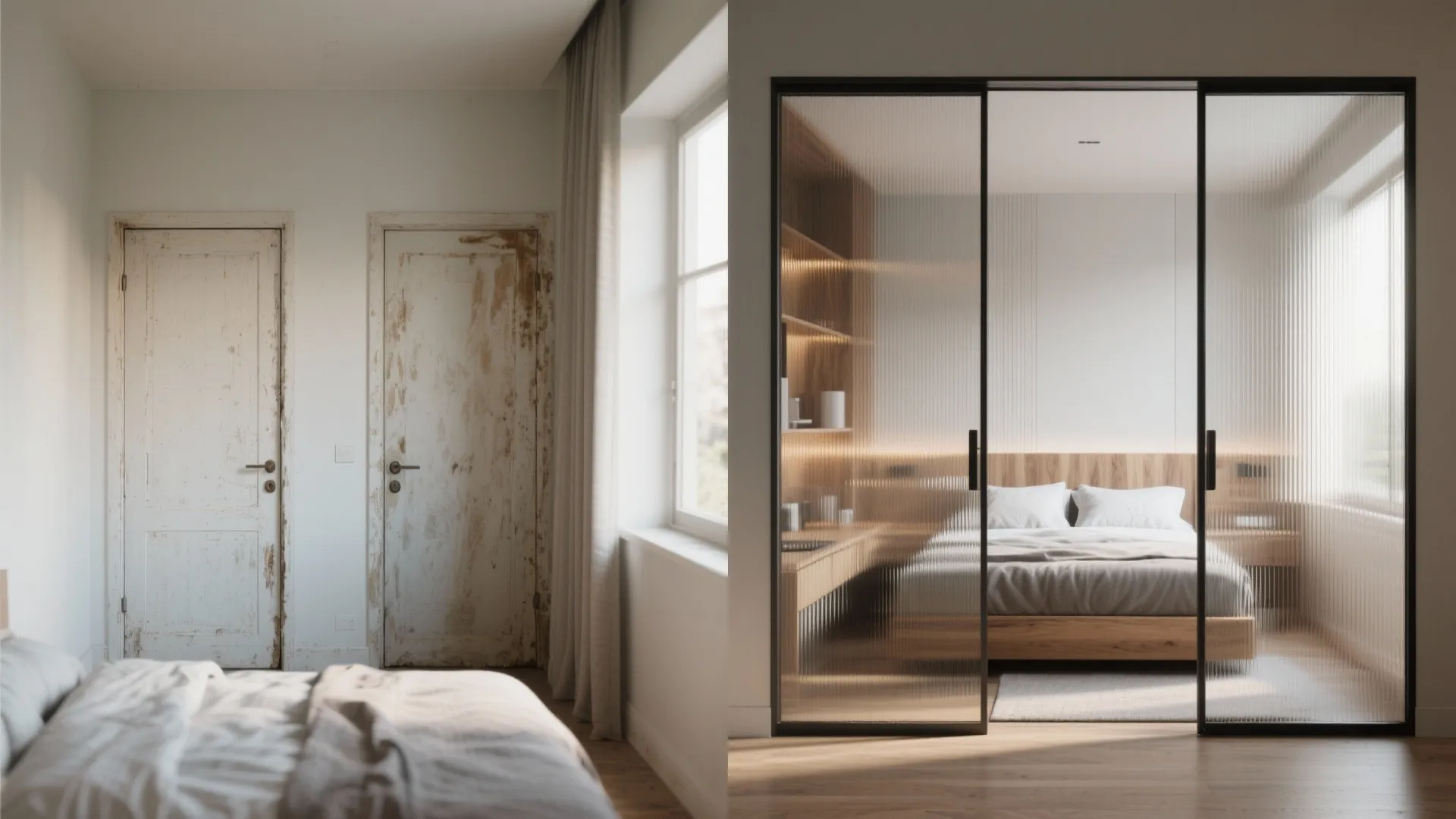 Sliding Doors Instead of Hinged