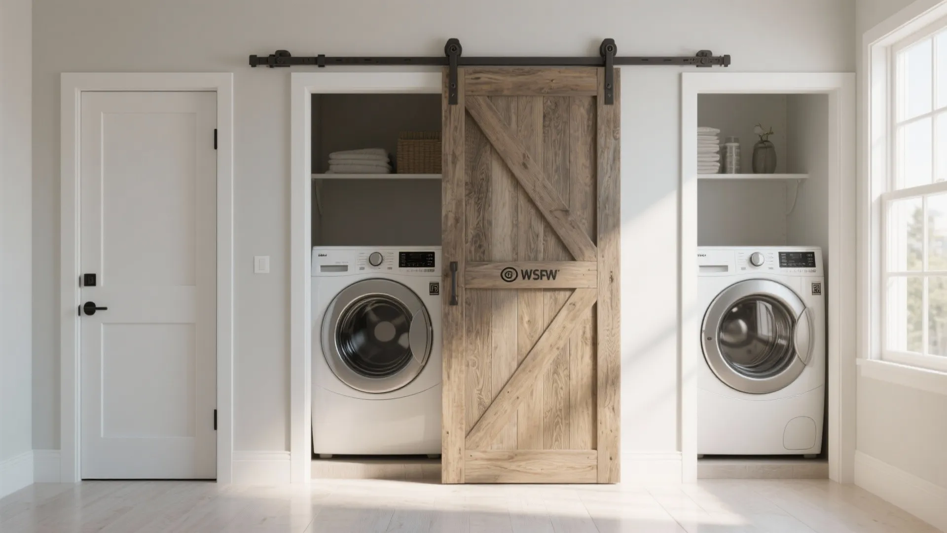 3. Sliding Doors Instead of Swing Doors