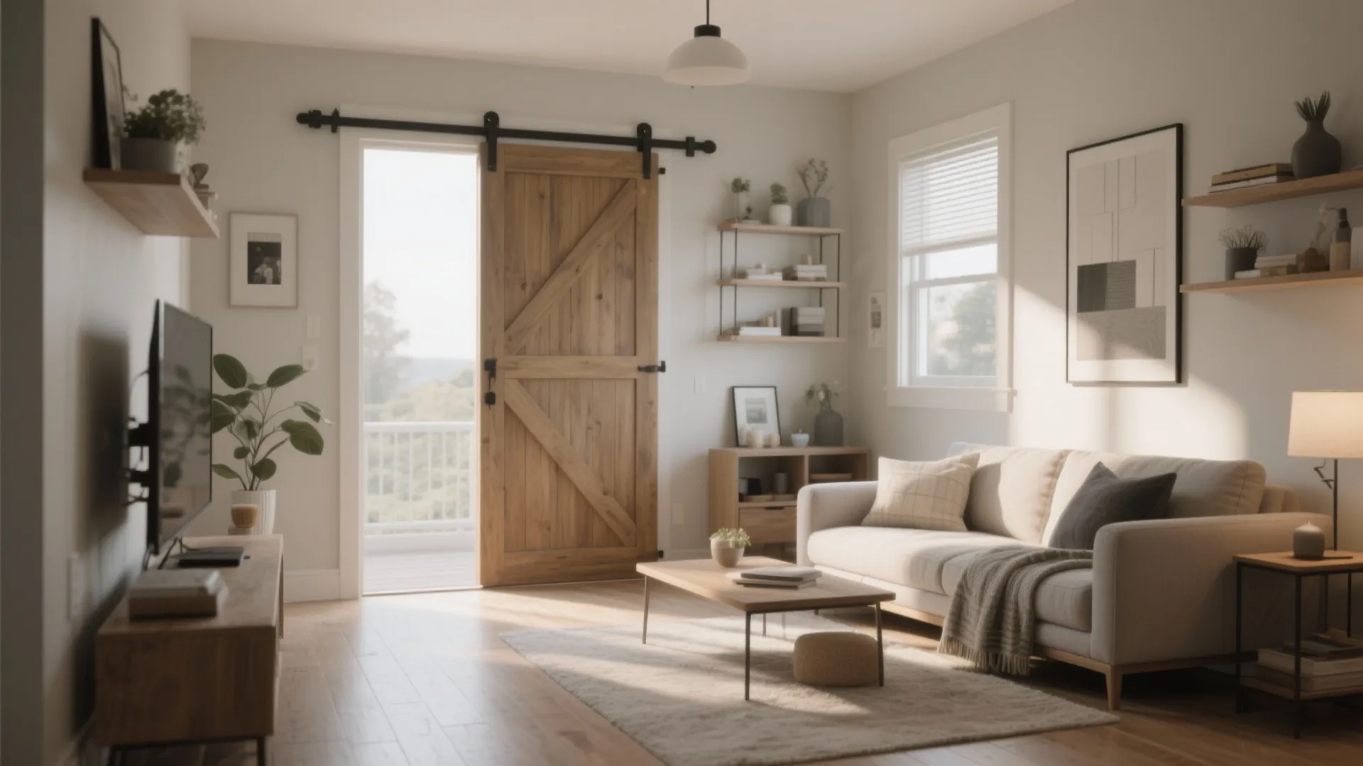 Sliding Door Instead of Hinged