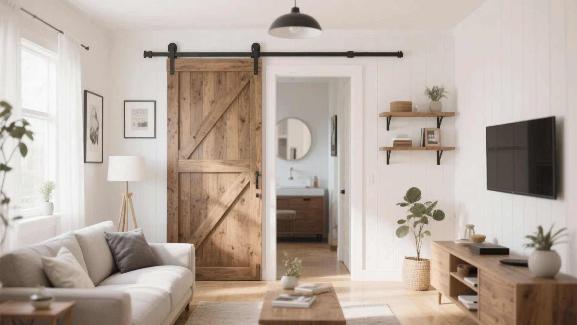 10. Sliding Doors or Open Archways