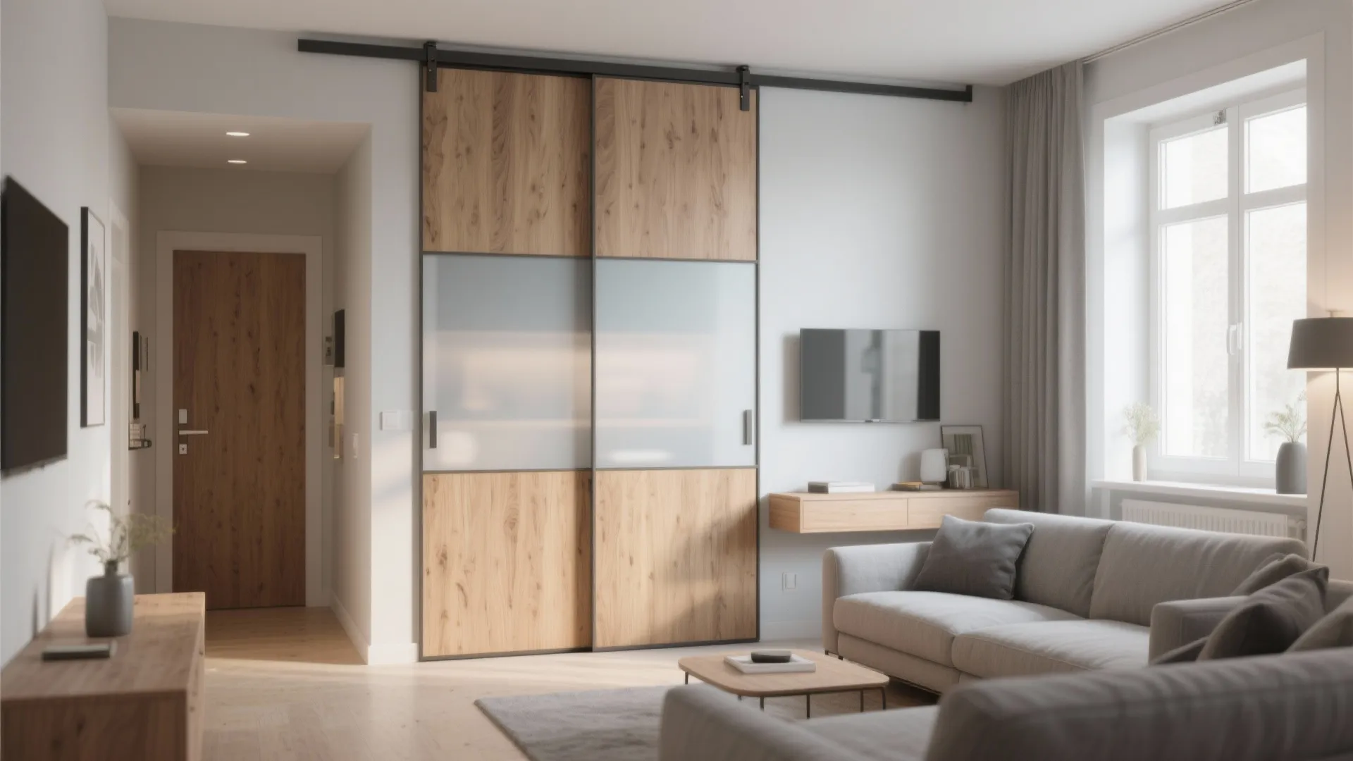 DIY Sliding Door: Easy Guide for Small Spaces: 1 Minute to Build a Custom Sliding Door That Saves Room