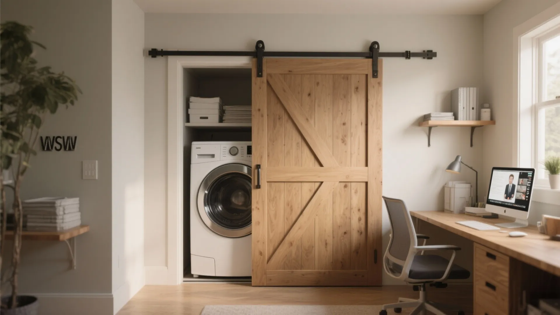 4. Sliding Door Nook for Privacy