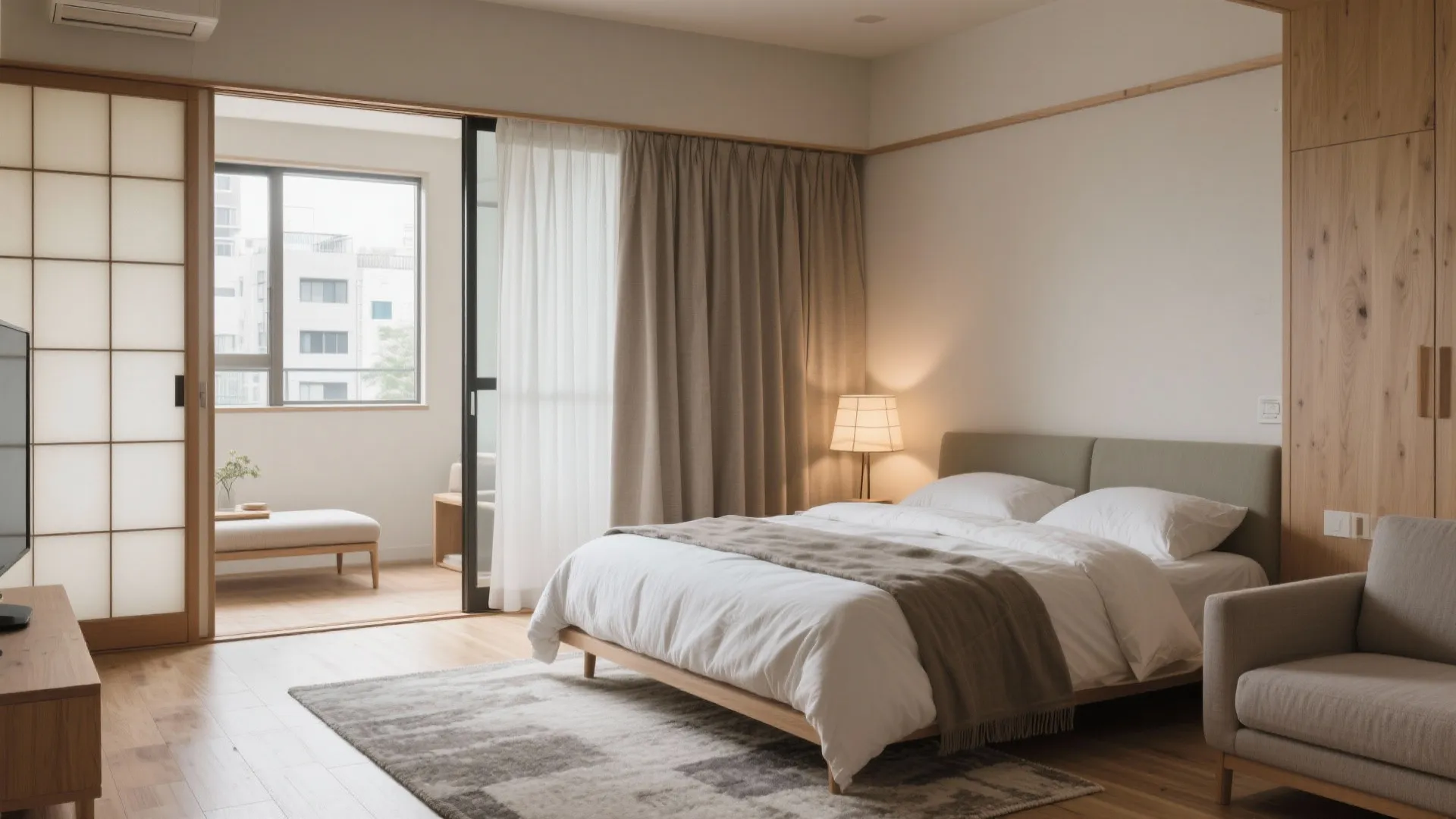 Tips 4: 可動パーティションで“家族の睡眠リズム”を整える（动线规划）