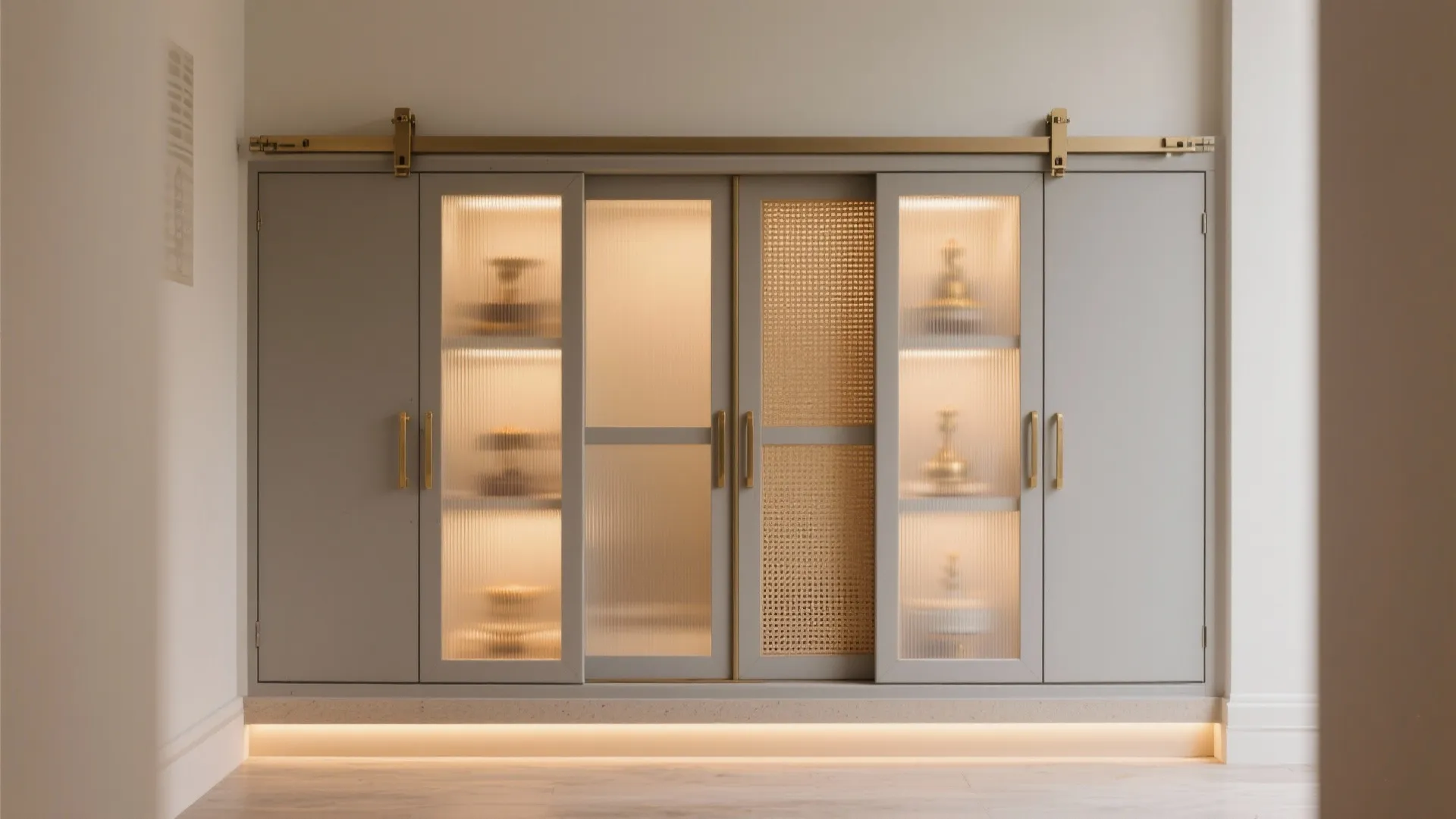 Sliding doors for privacy and focus