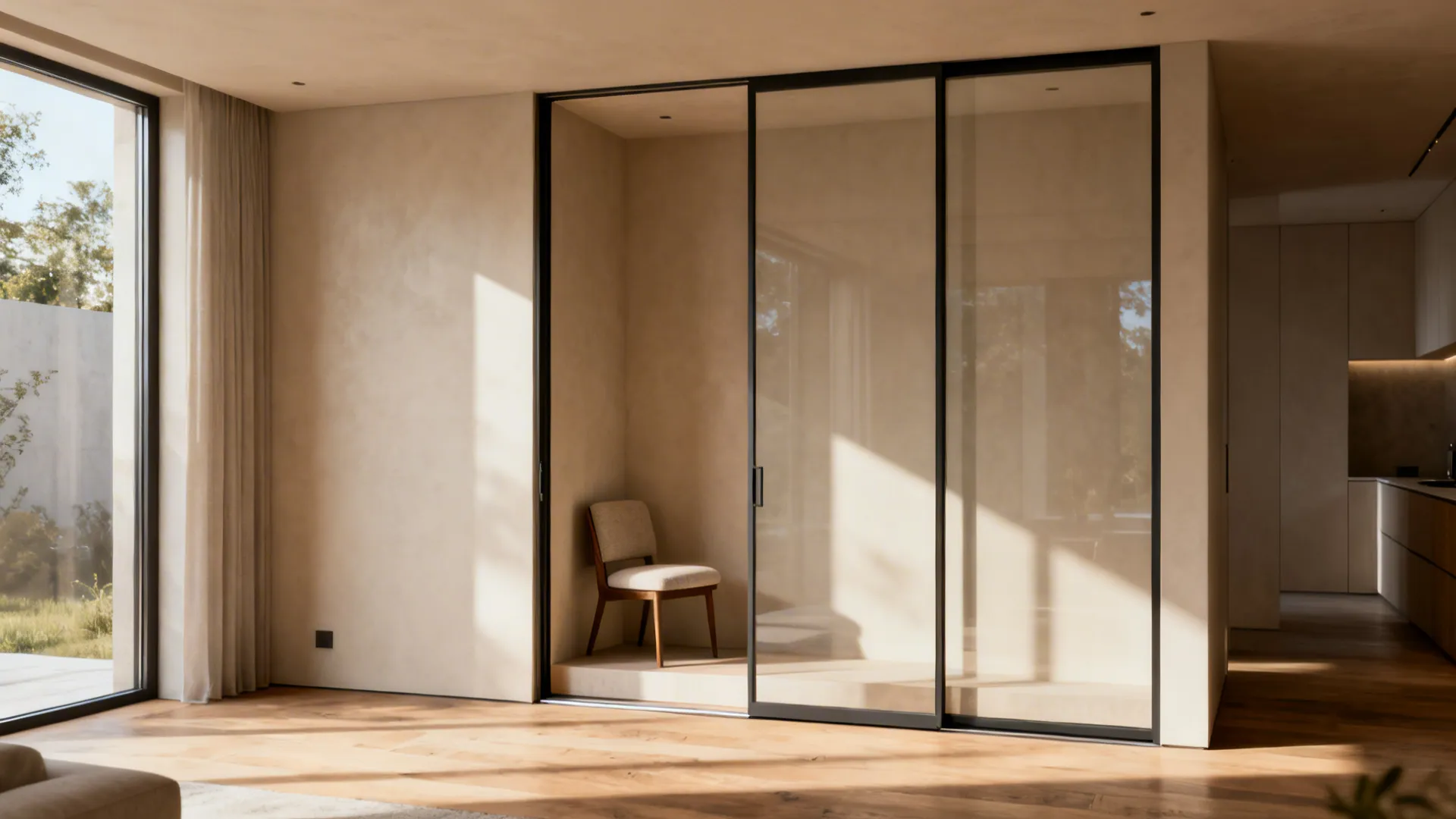 4. Sliding doors and partition tricks