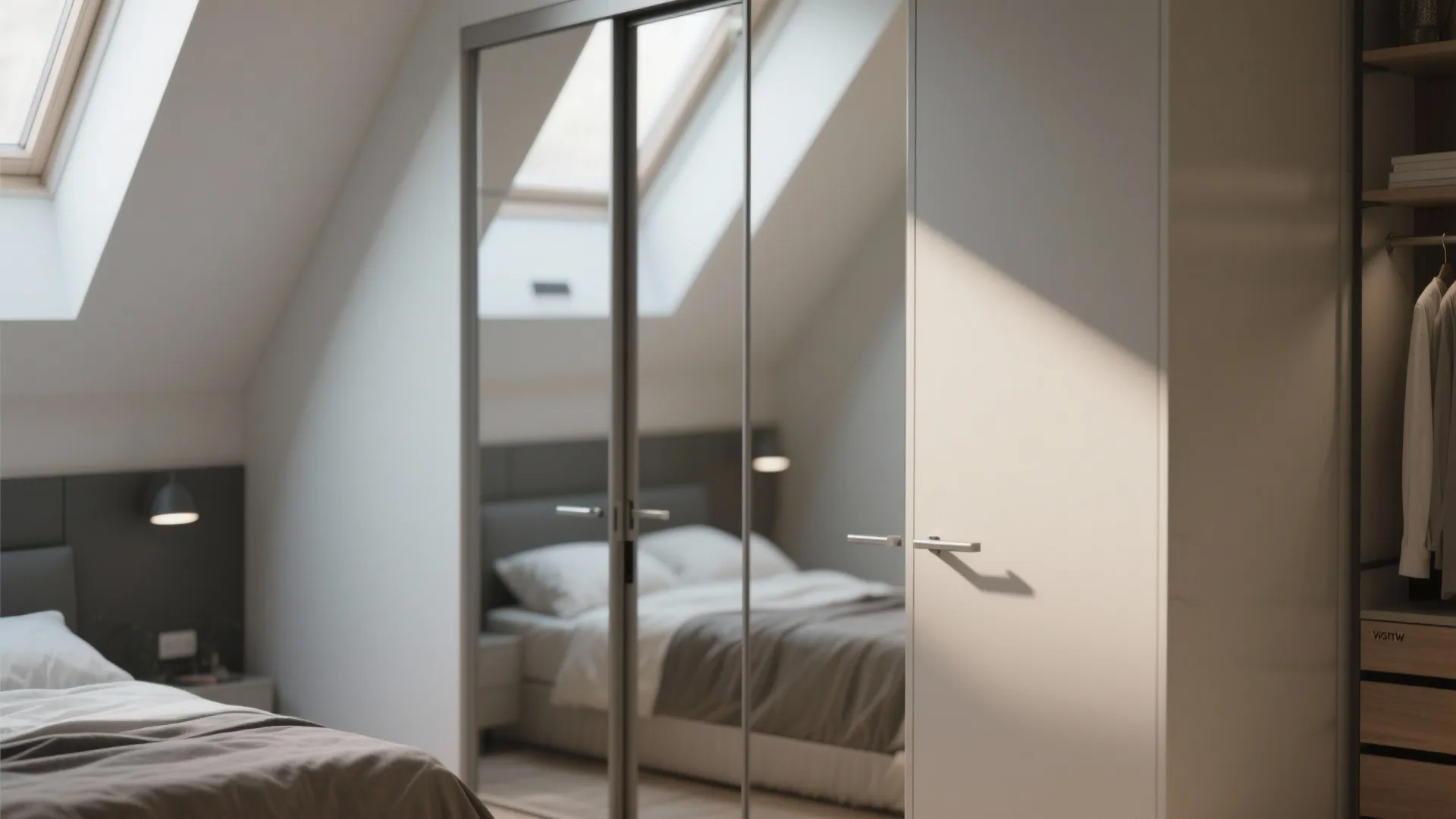 2. Use Sliding Doors for Storage