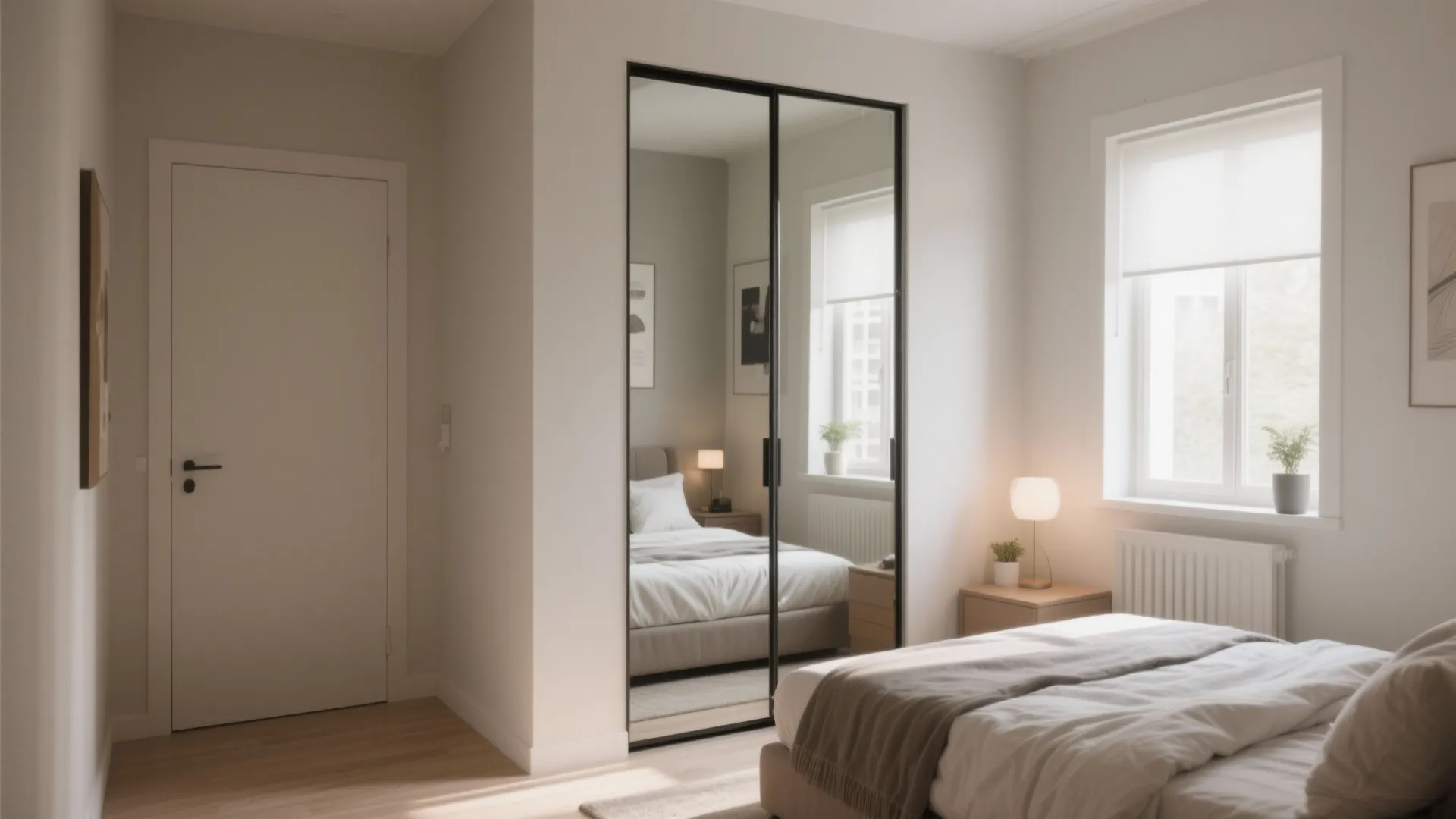 Idea 7: Sliding Door Wardrobe