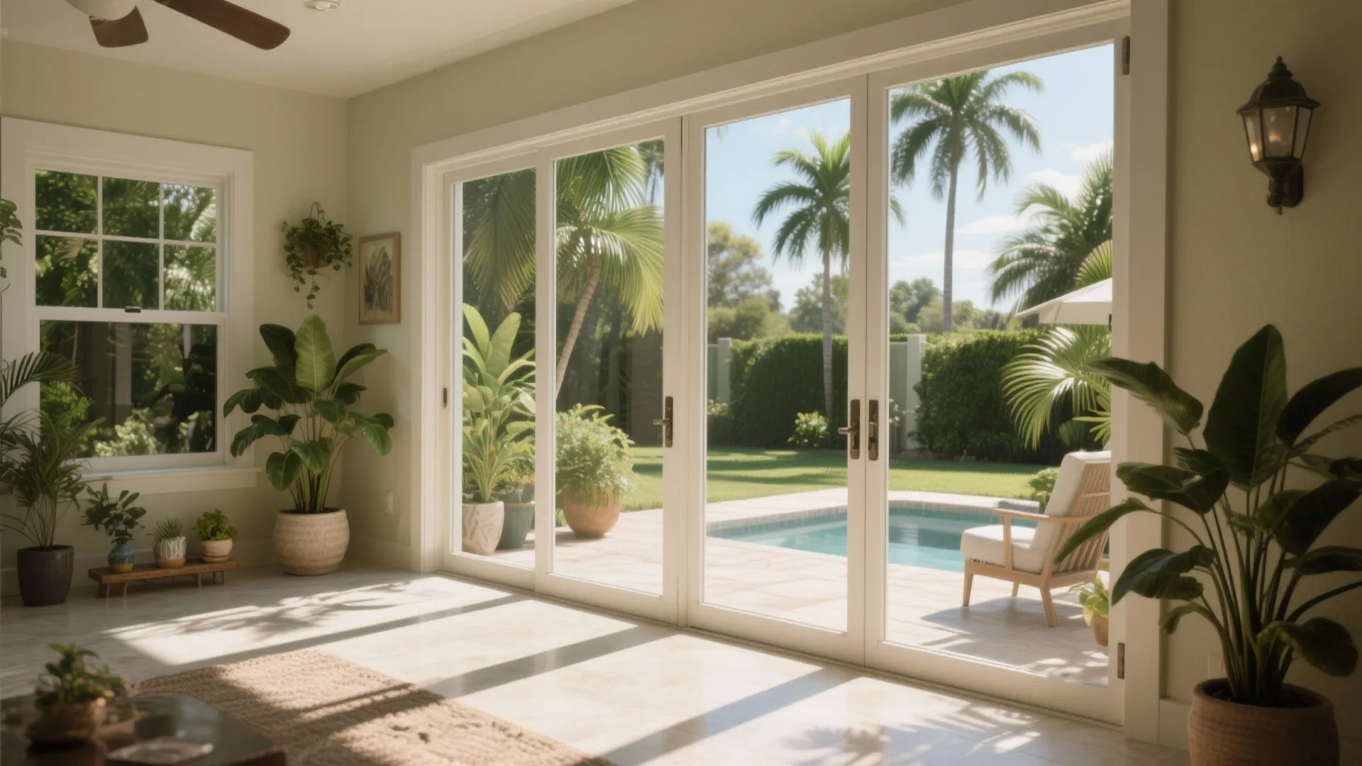 Tip 8: Sliding or folding doors