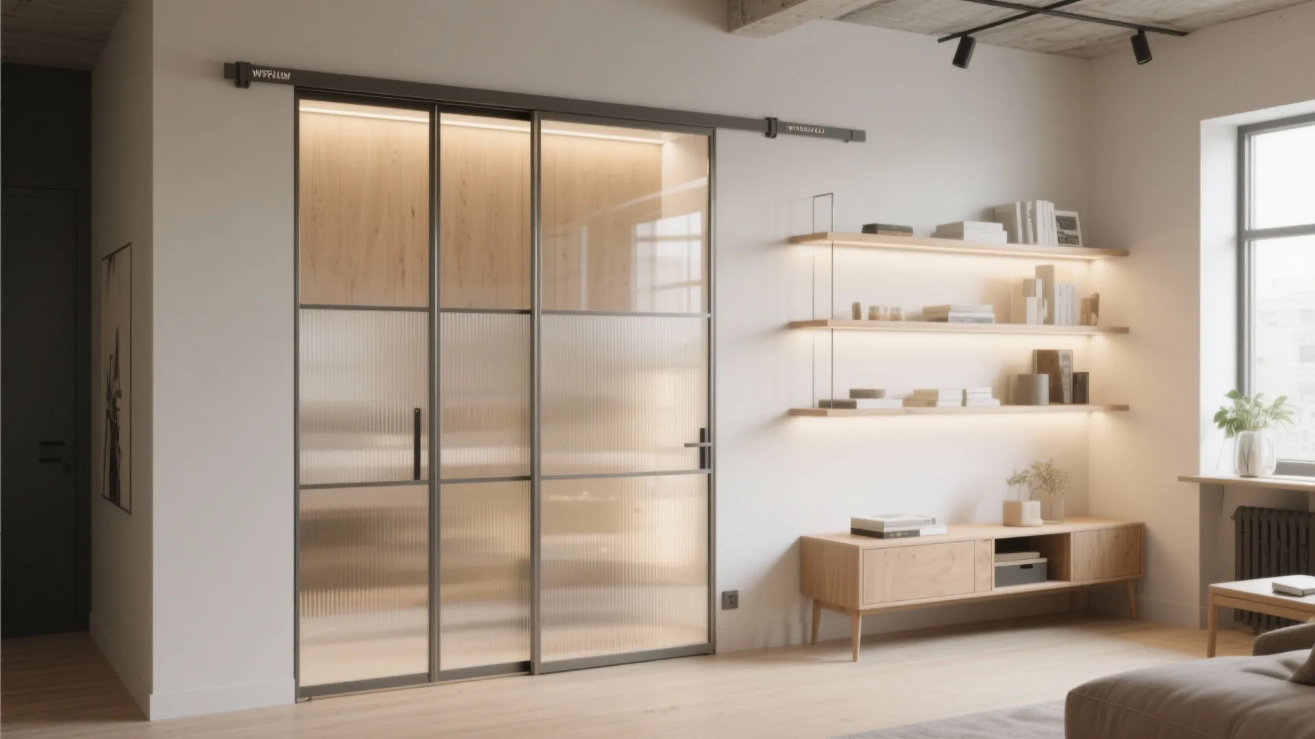 Sliding Glass Showcase Doors