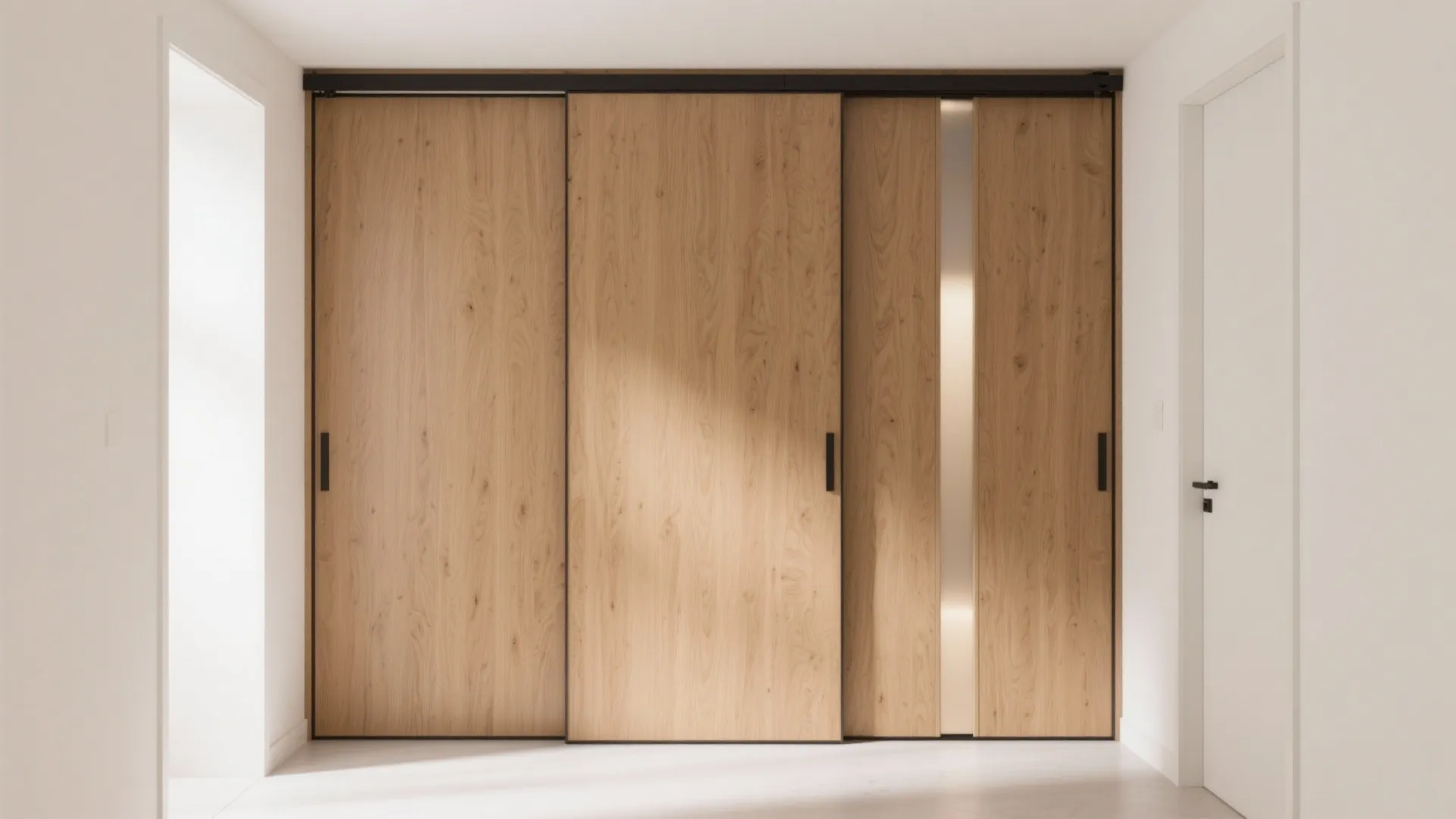 Sliding doors for tight corridors