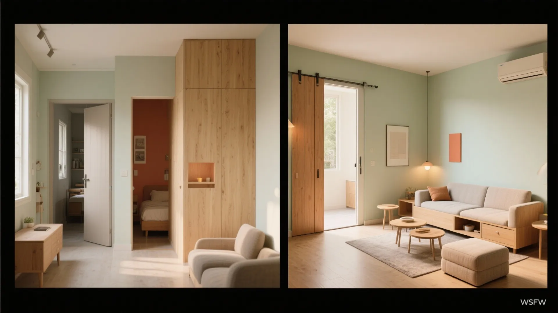 Sliding Doors and Multi-Function Furniture