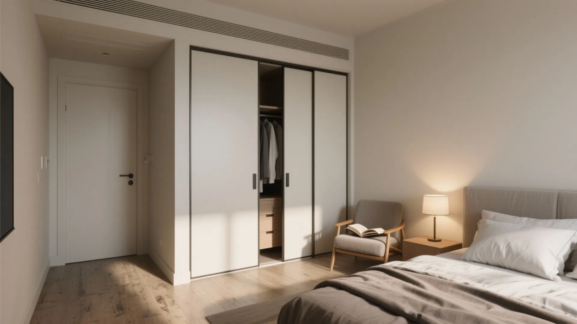 4. Sliding Doors Instead of Swing Doors