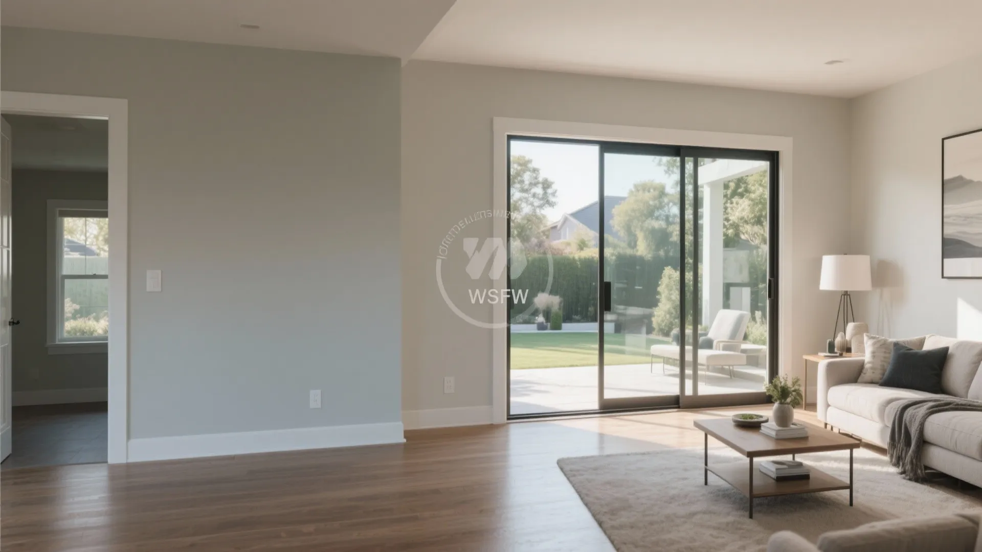 Sliding Doors to Expand the View