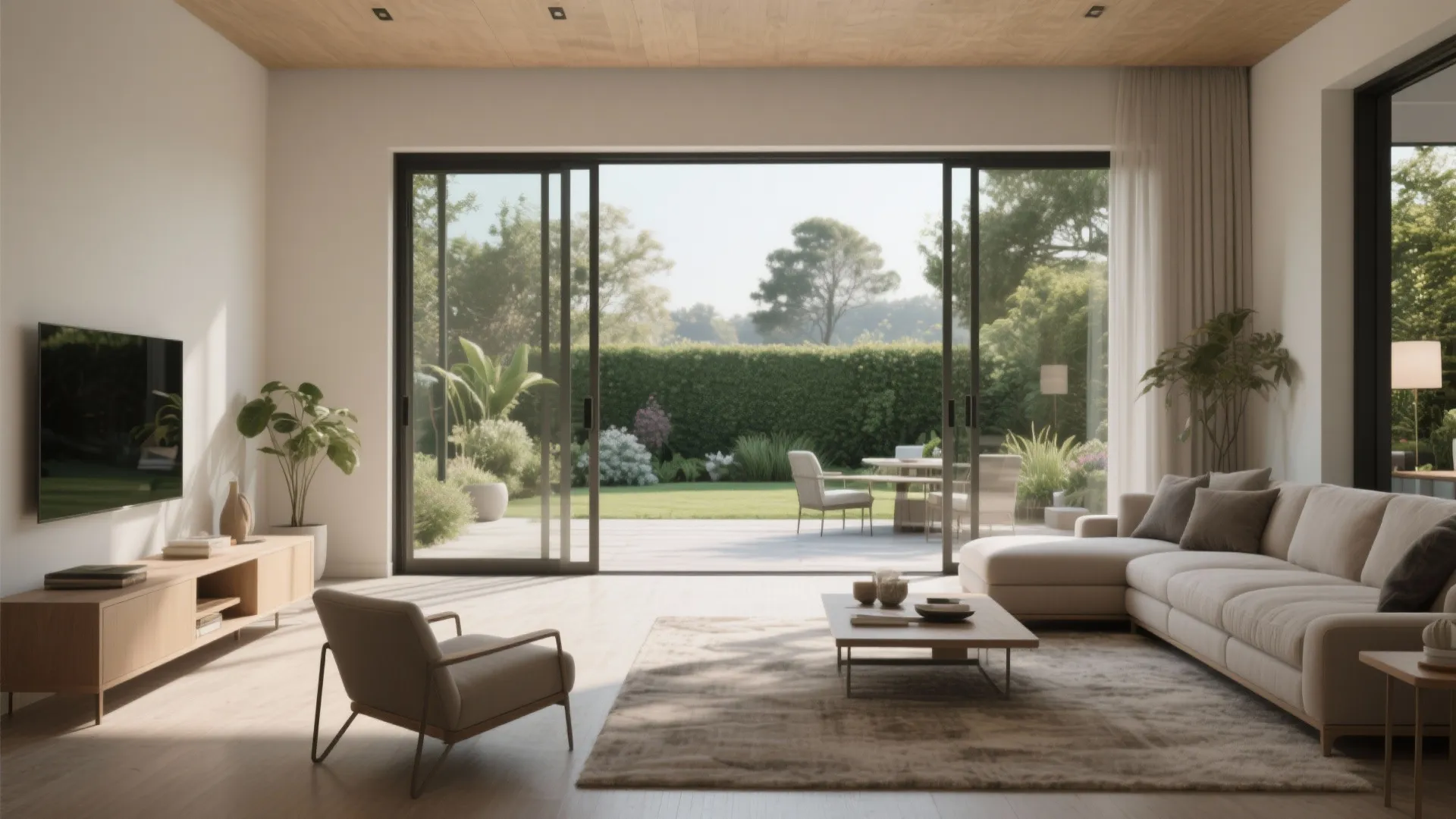 4. Sliding Glass Doors as Windows