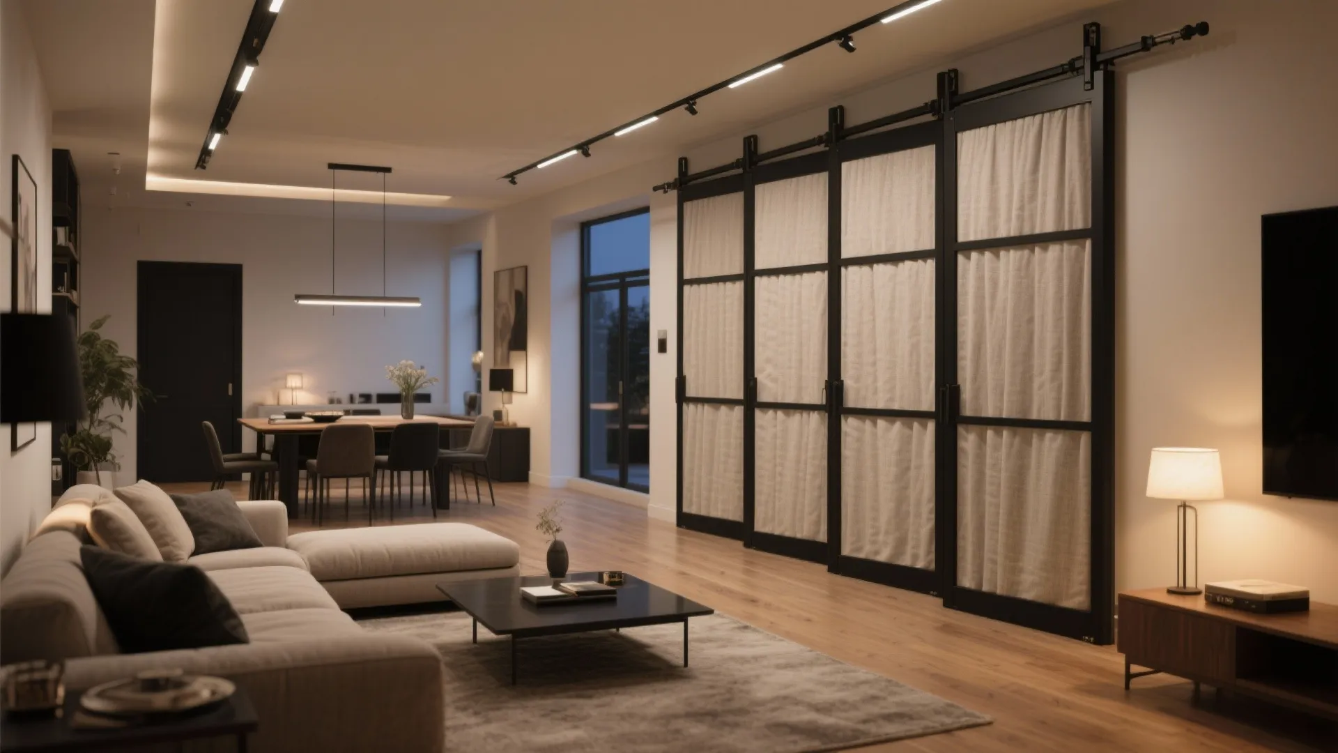 Sliding Panel Doors (Textured or Fabric-Inset)