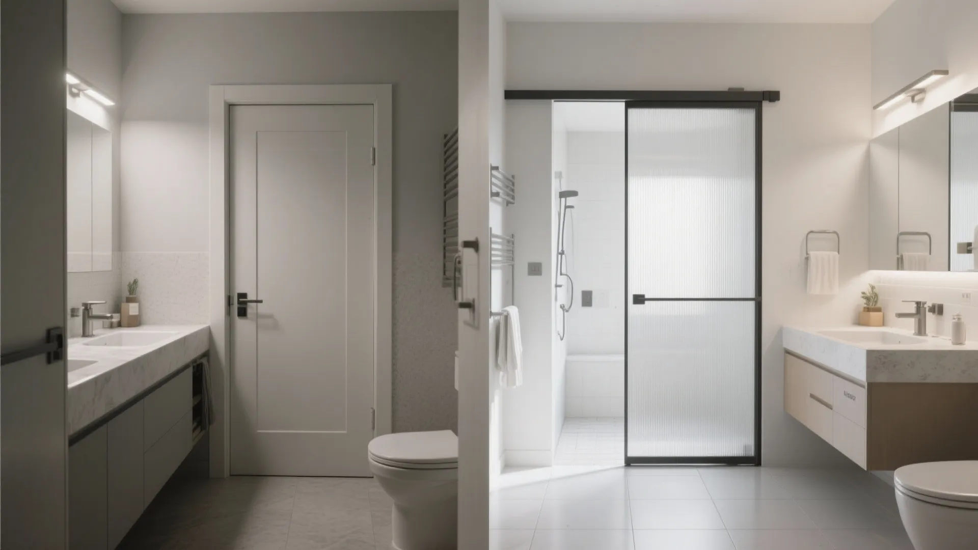Space-Saving Sliding Fiber Door
